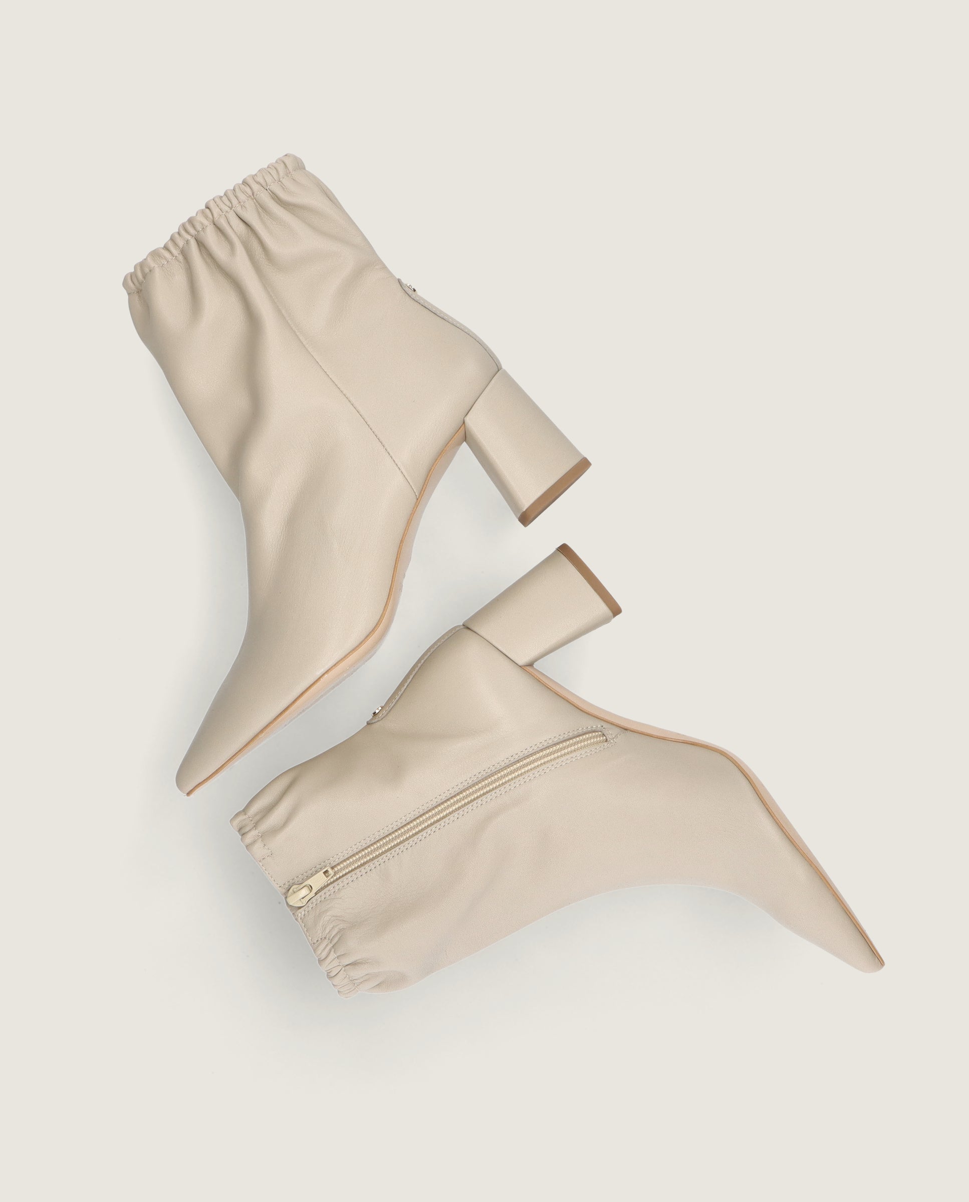 Botines Noa Grises Piel