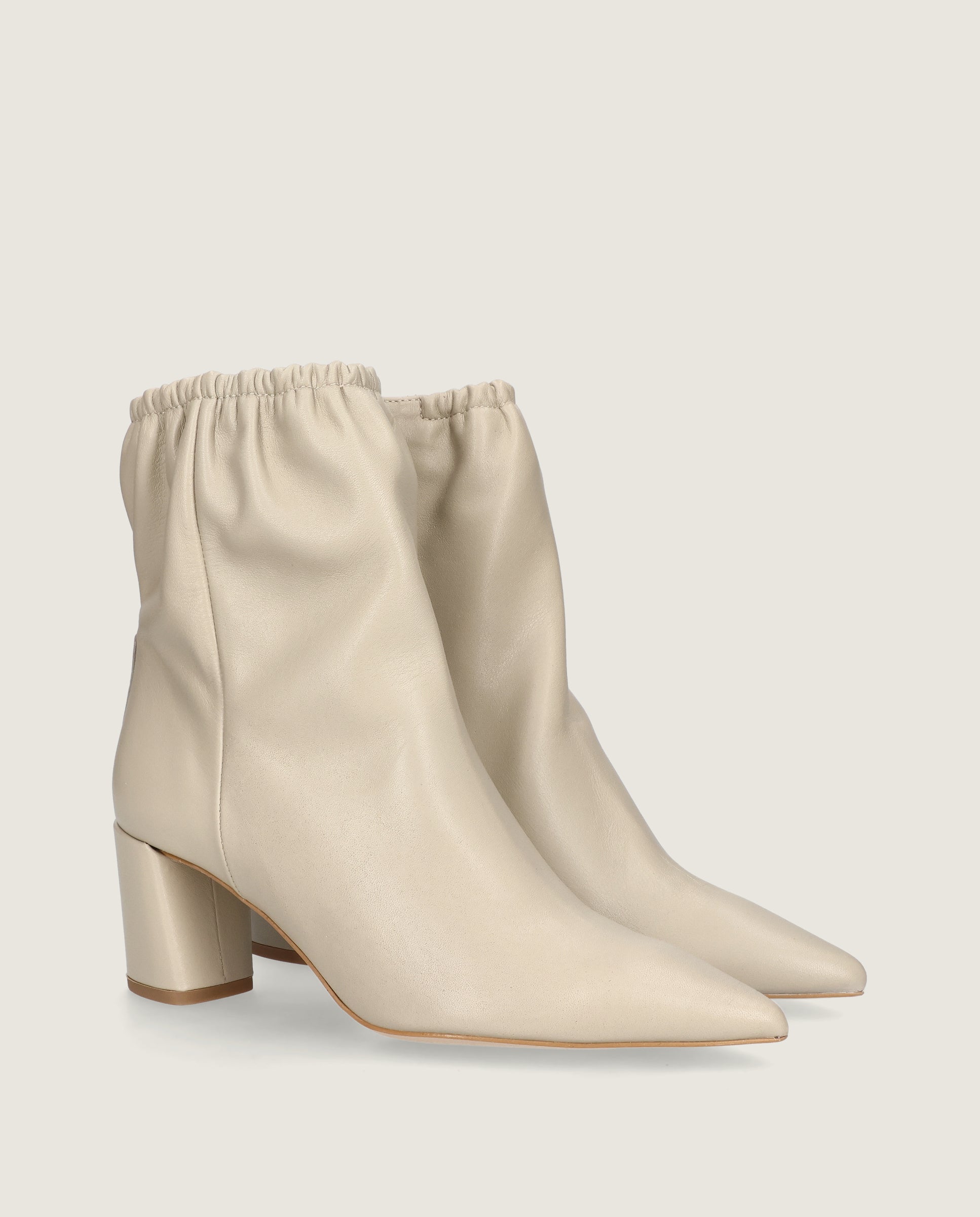 Botines Noa Grises Piel