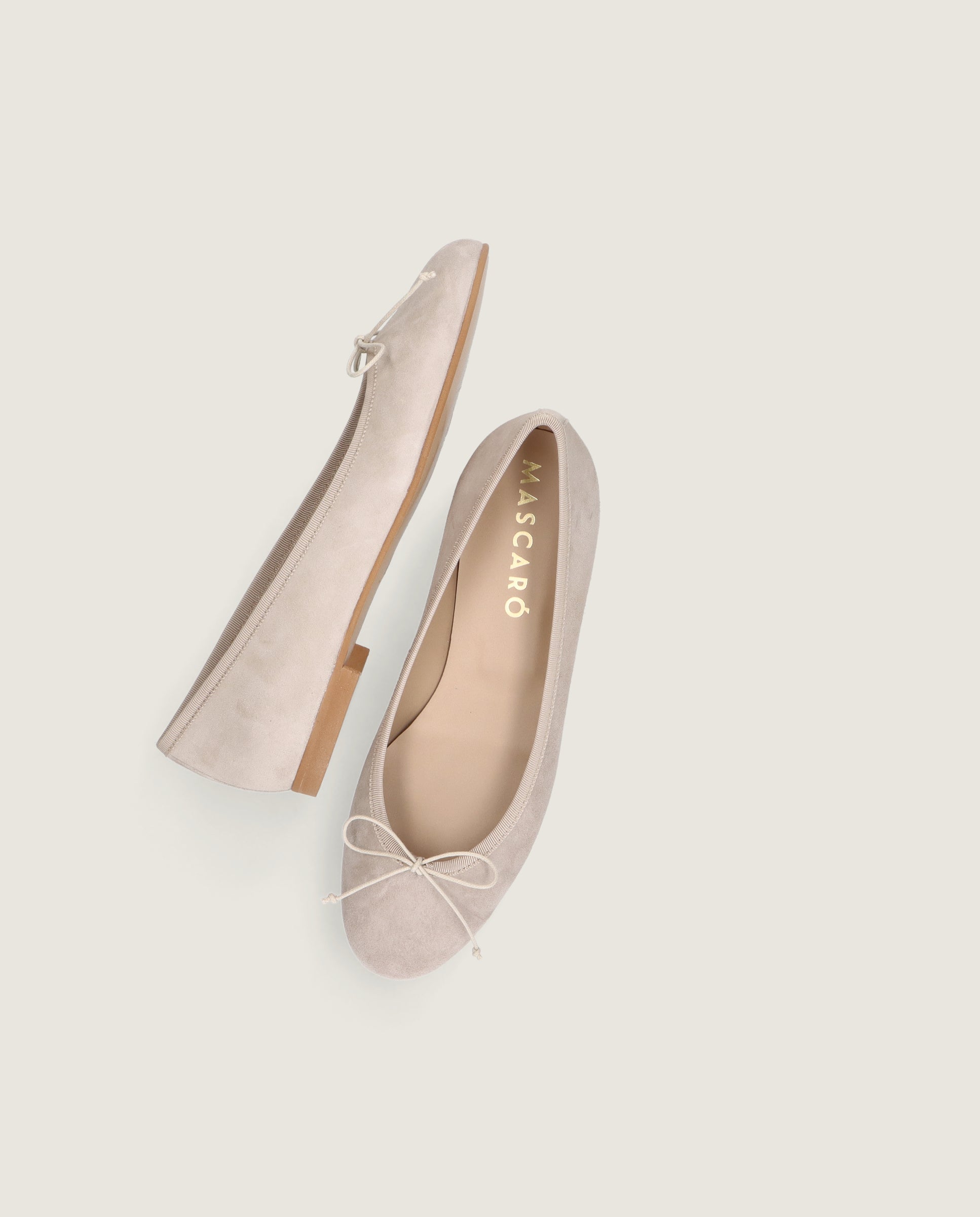 Bailarinas Audrey Beiges Pieles metalizadas