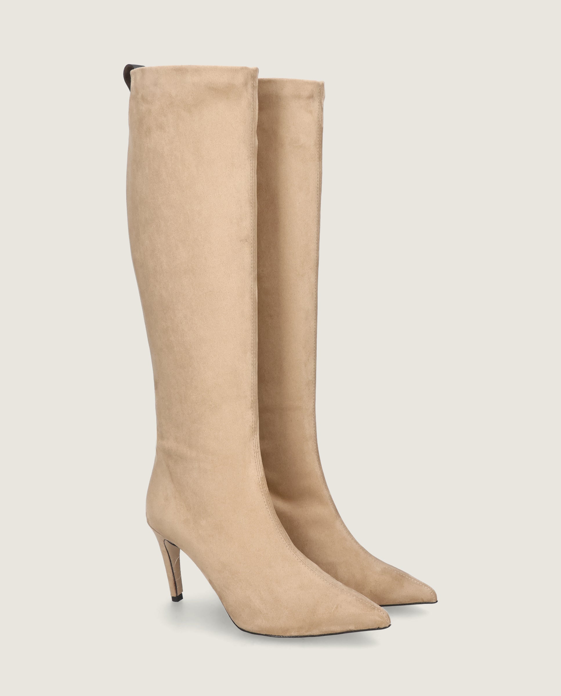 Botas Alya Marrones Tejidos