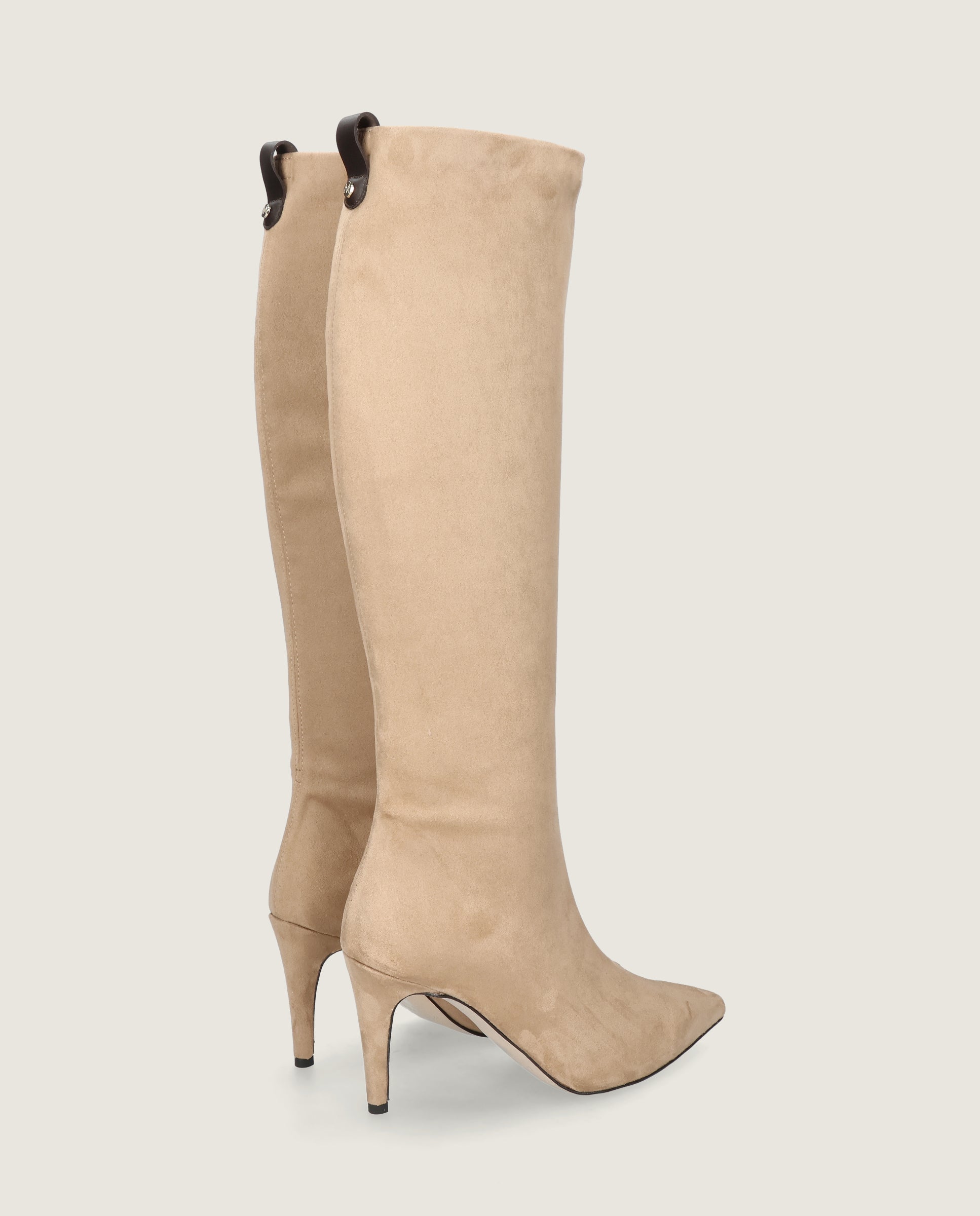 Botas Alya Marrones Tejidos
