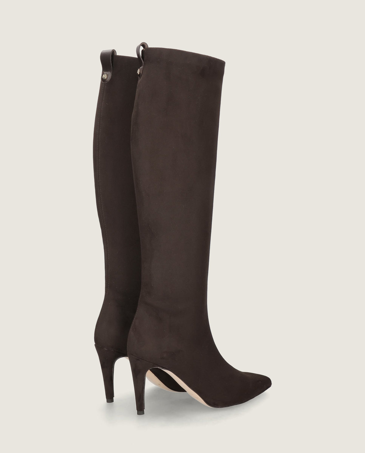Botas Alya Marrones Tejidos