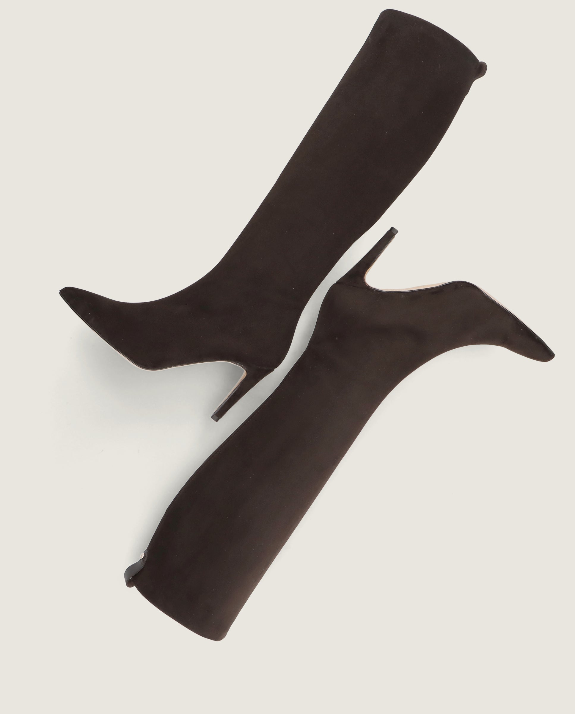 Botas Alya Marrones Tejidos