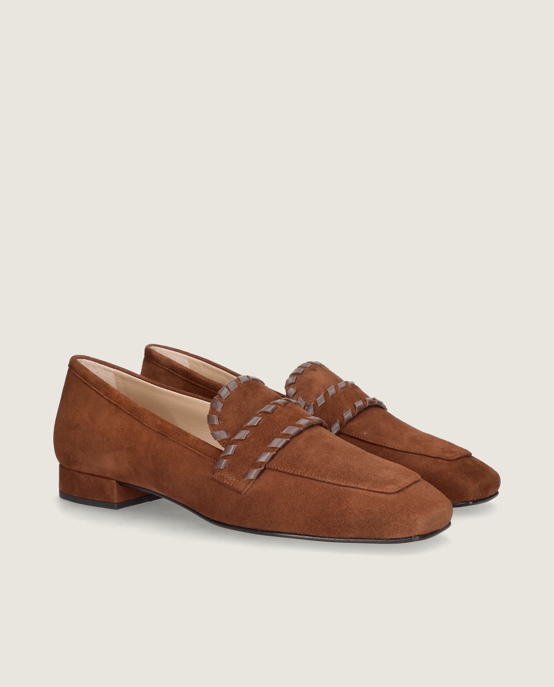 Loafers Mayra Marrones Ante