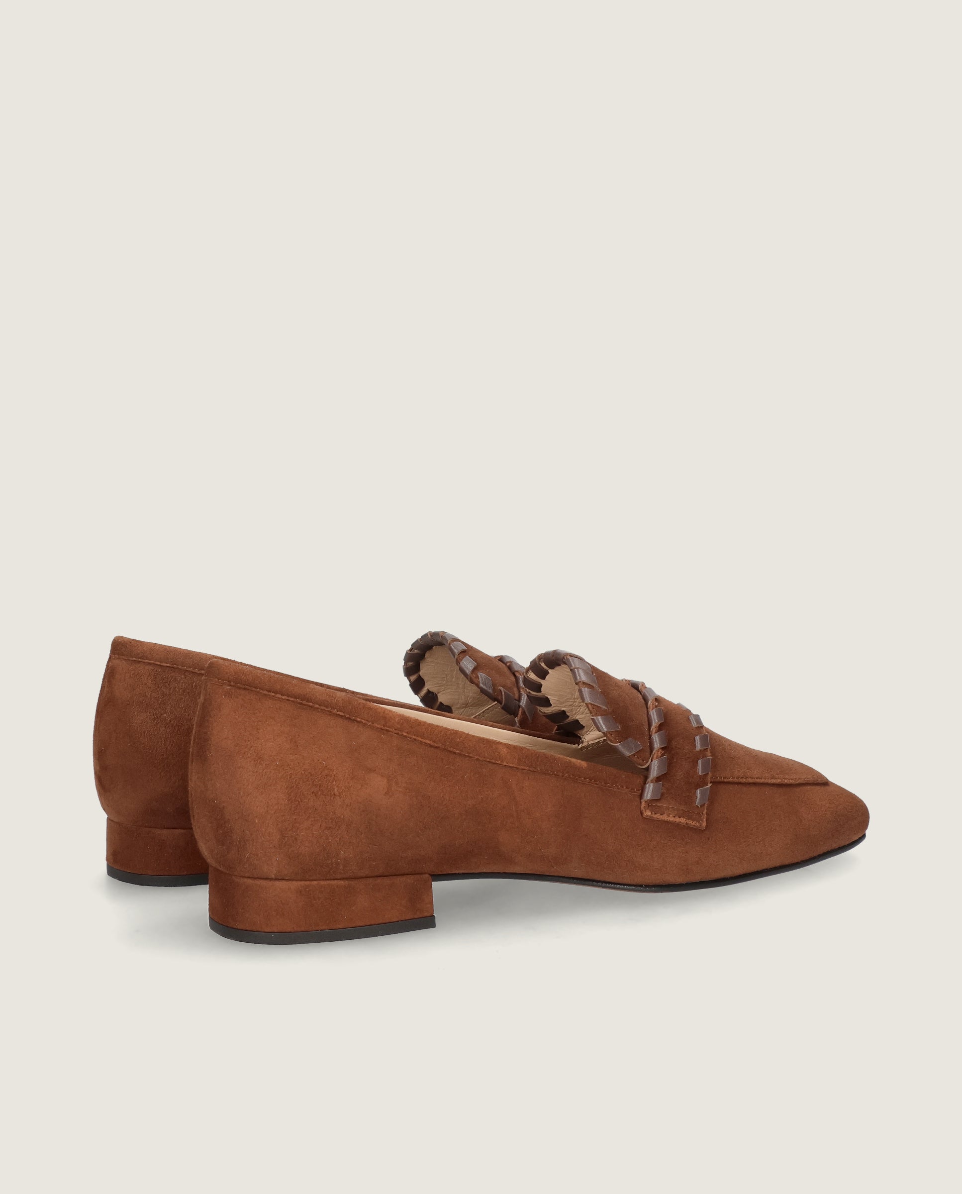 Loafers Mayra Marrones Ante
