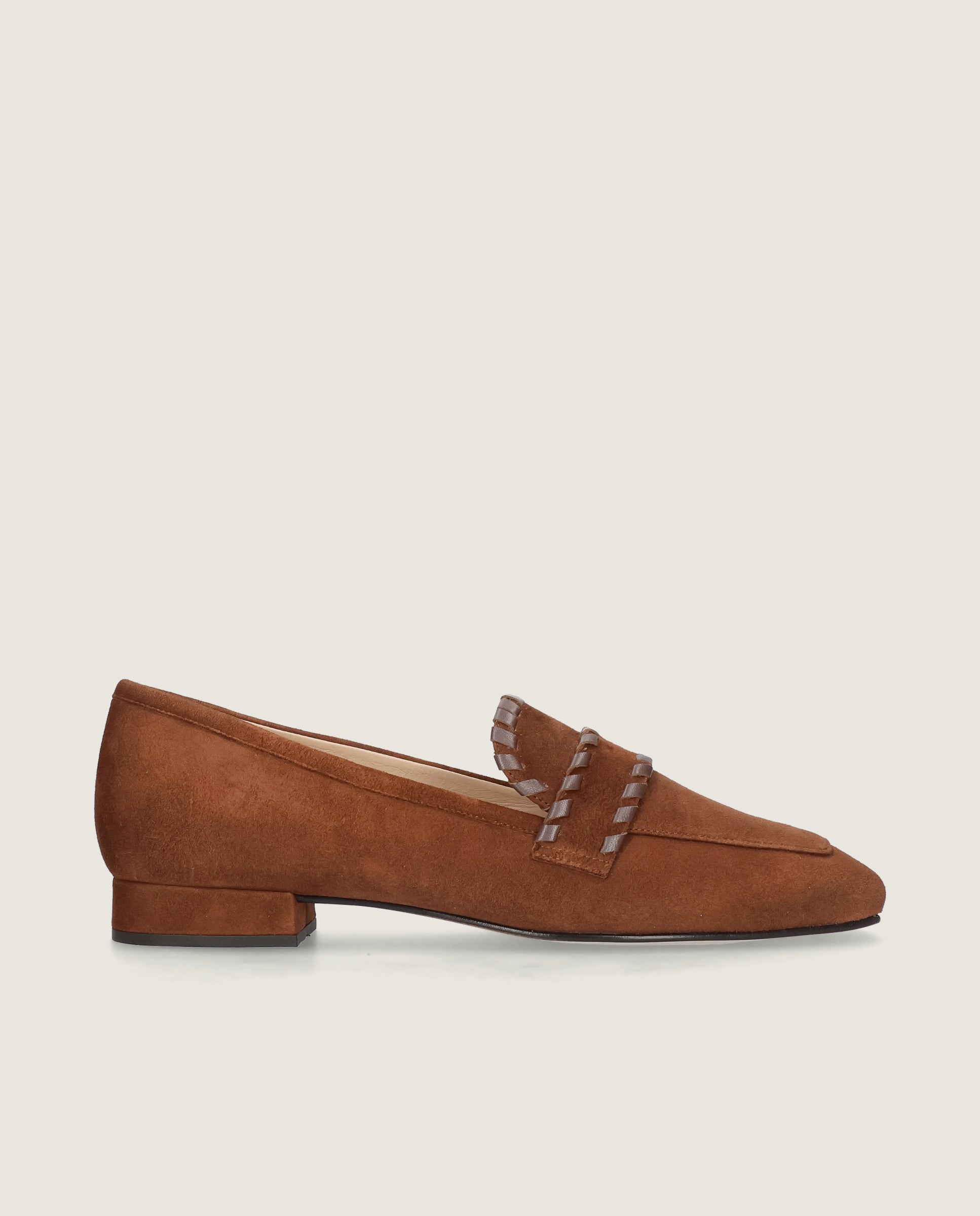 Loafers Mayra Marrones Ante