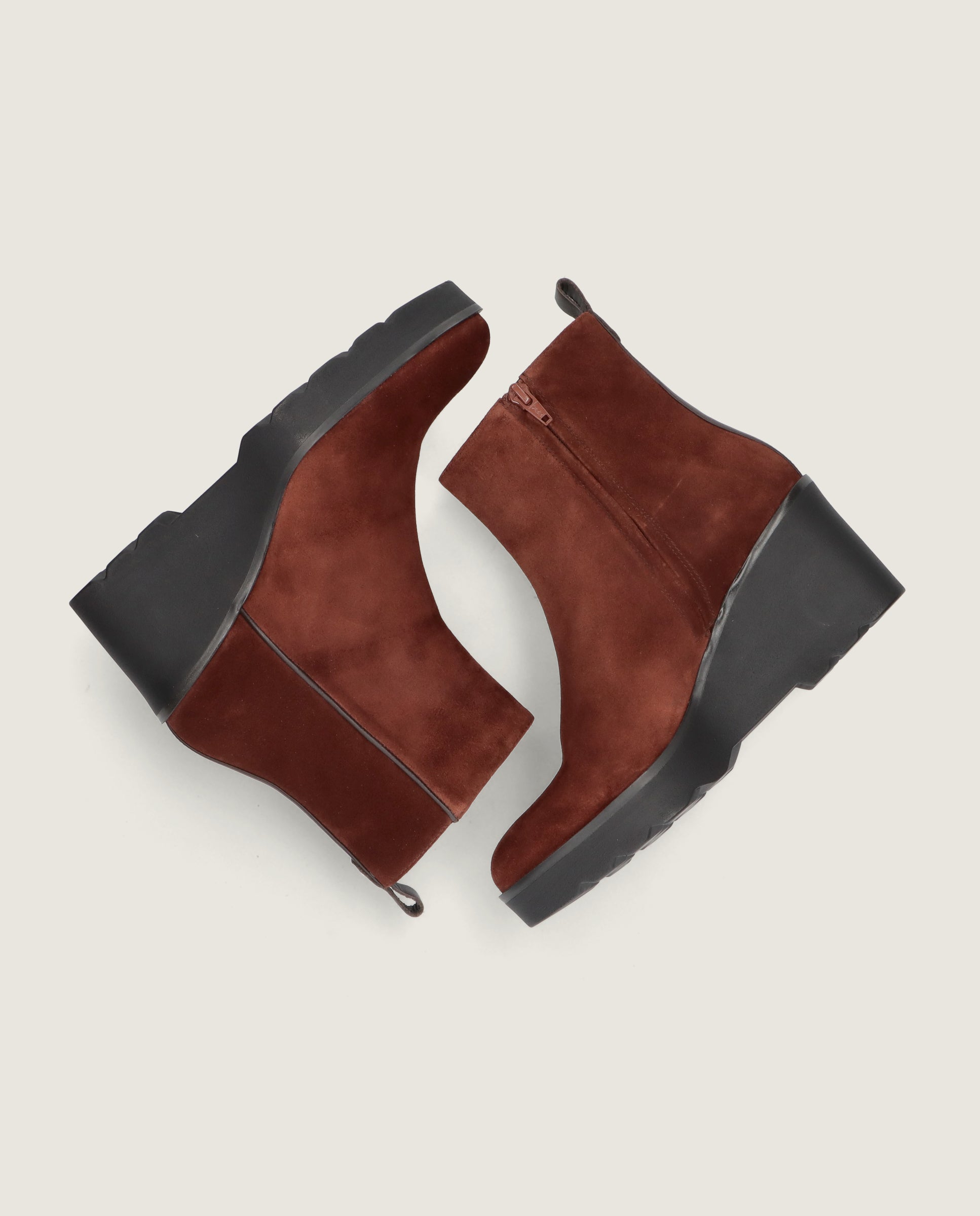 Botines Colette Marrones Ante