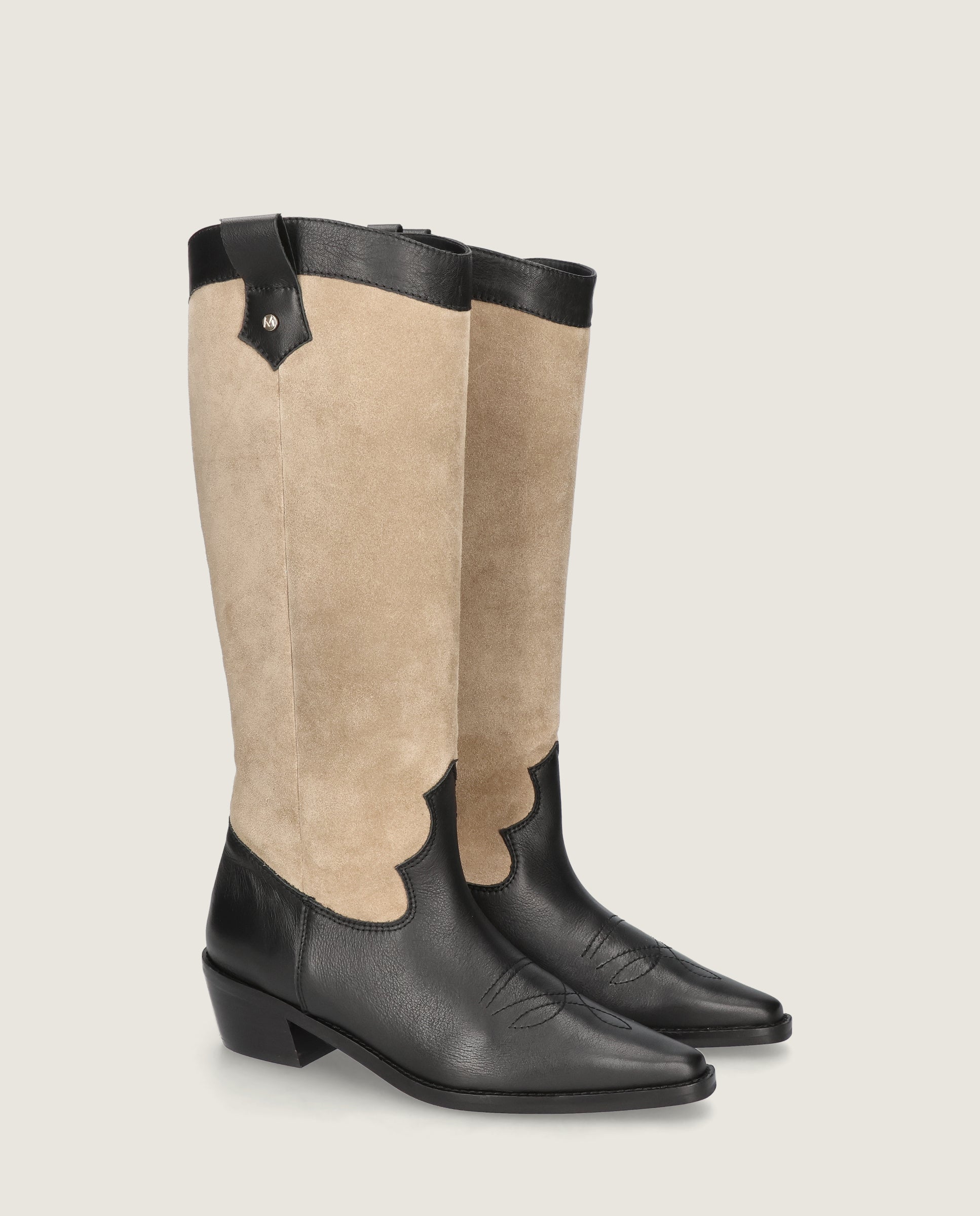 Botas Nashville Negros Piel