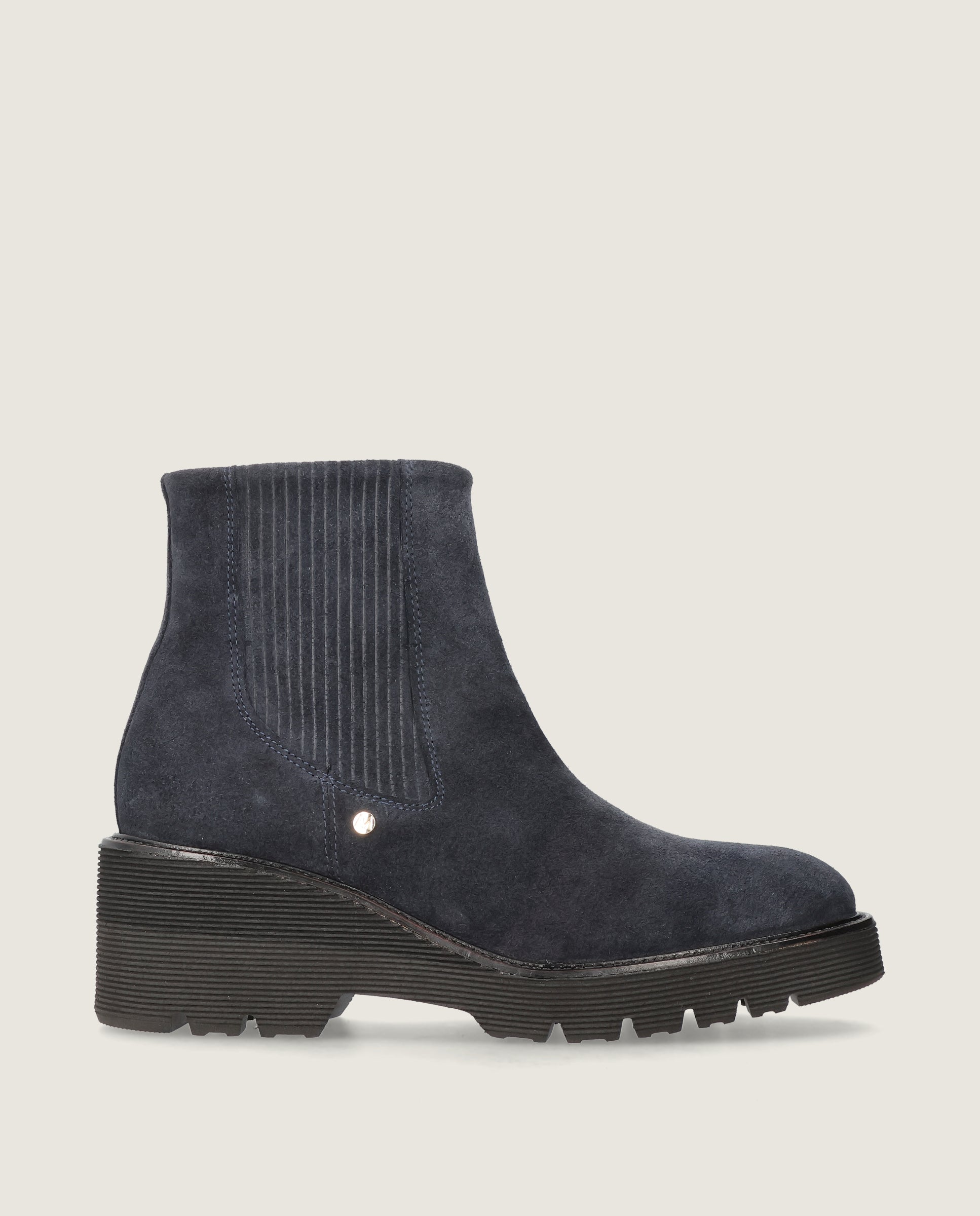 Botines Claudel Azules Ante