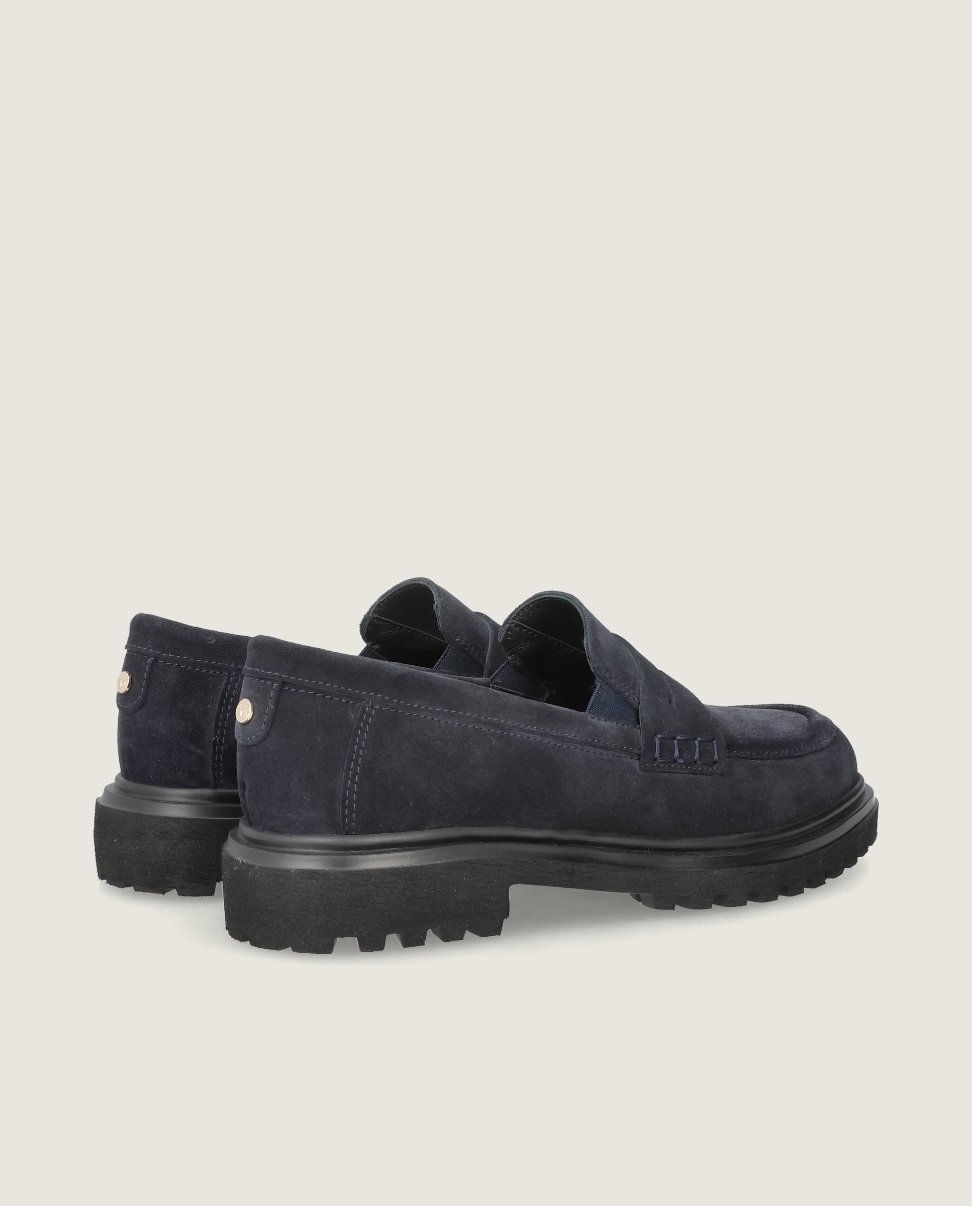 Loafers Dora Azules Ante