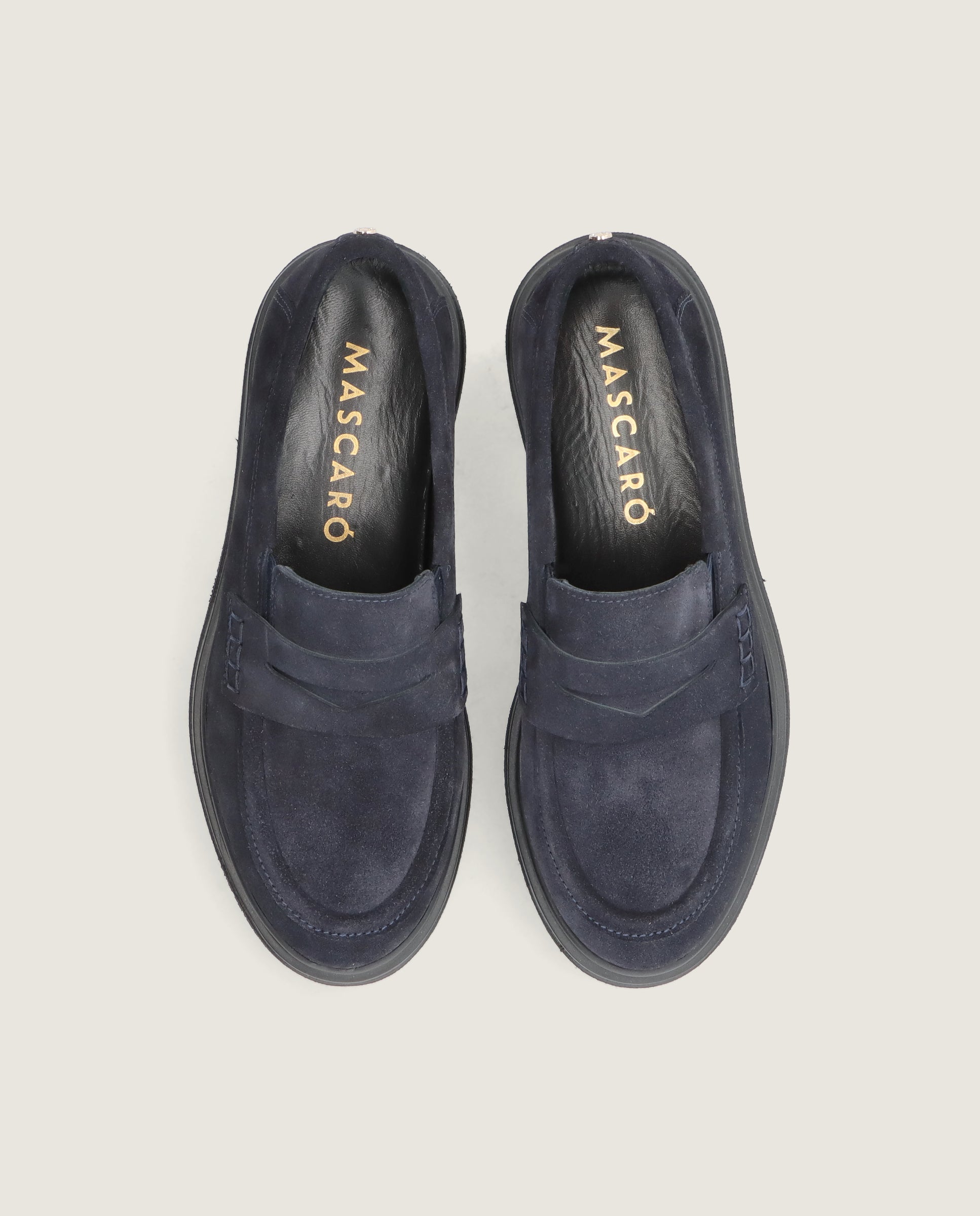 Loafers Dora Azules Ante