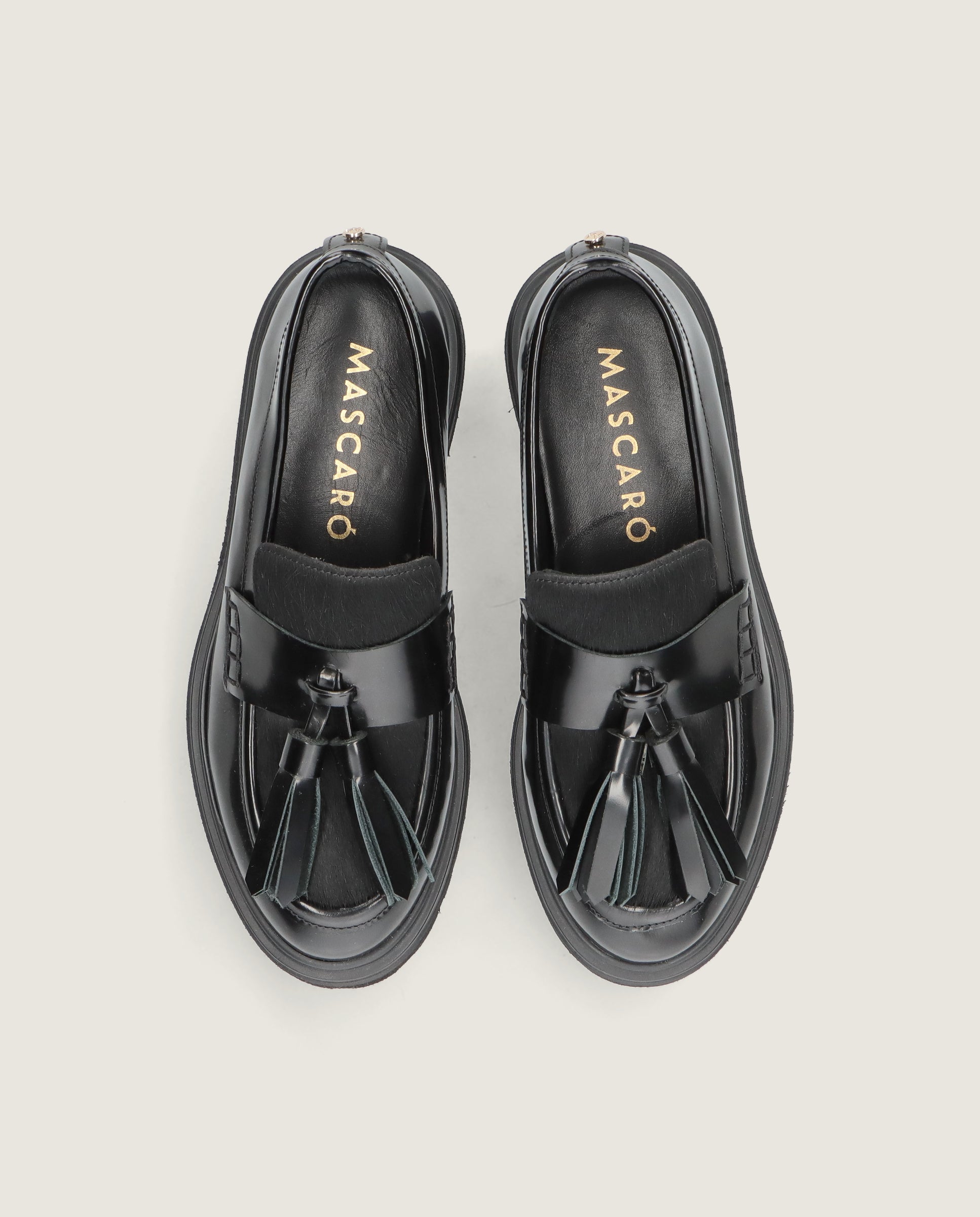 Loafers Dora Negros Piel