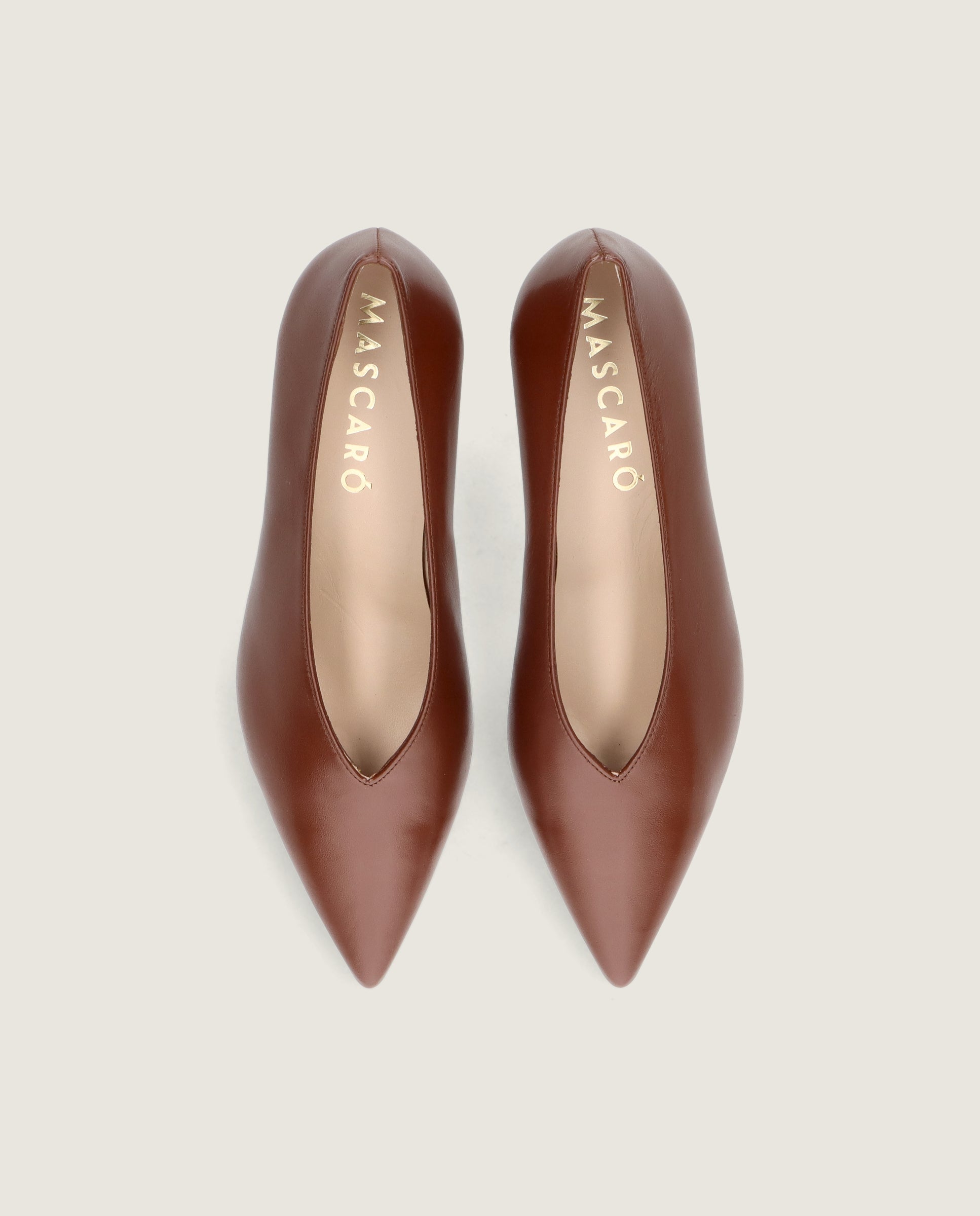 Vista alternativa de Salon Noa Marrones Piel por Mascaro