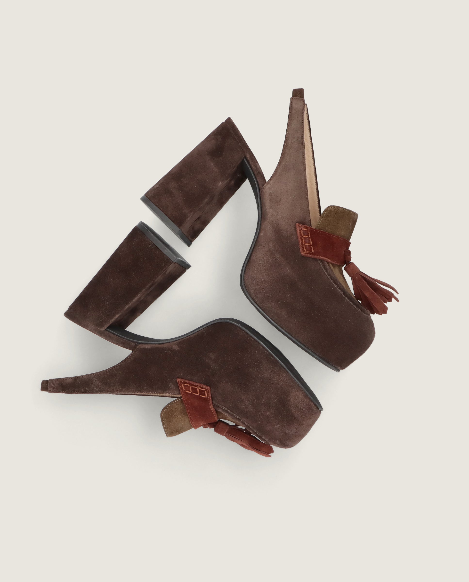 Loafers Anna Marrones Ante