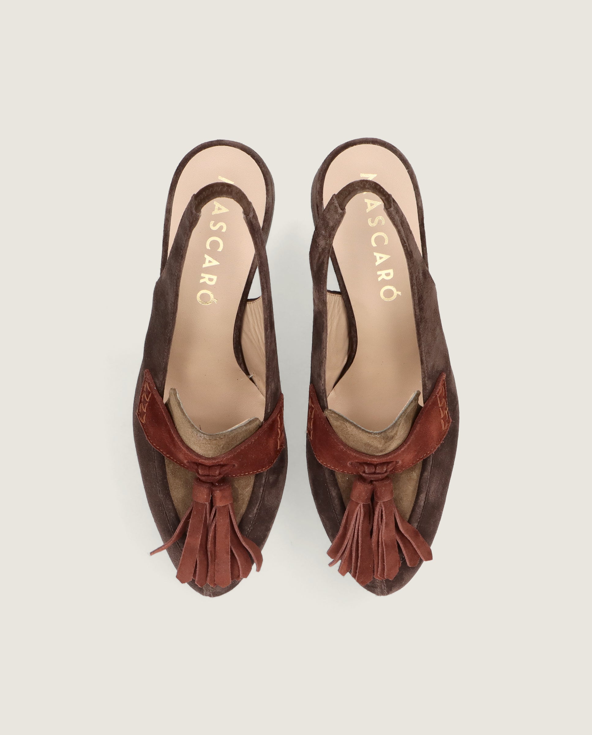 Loafers Anna Marrones Ante