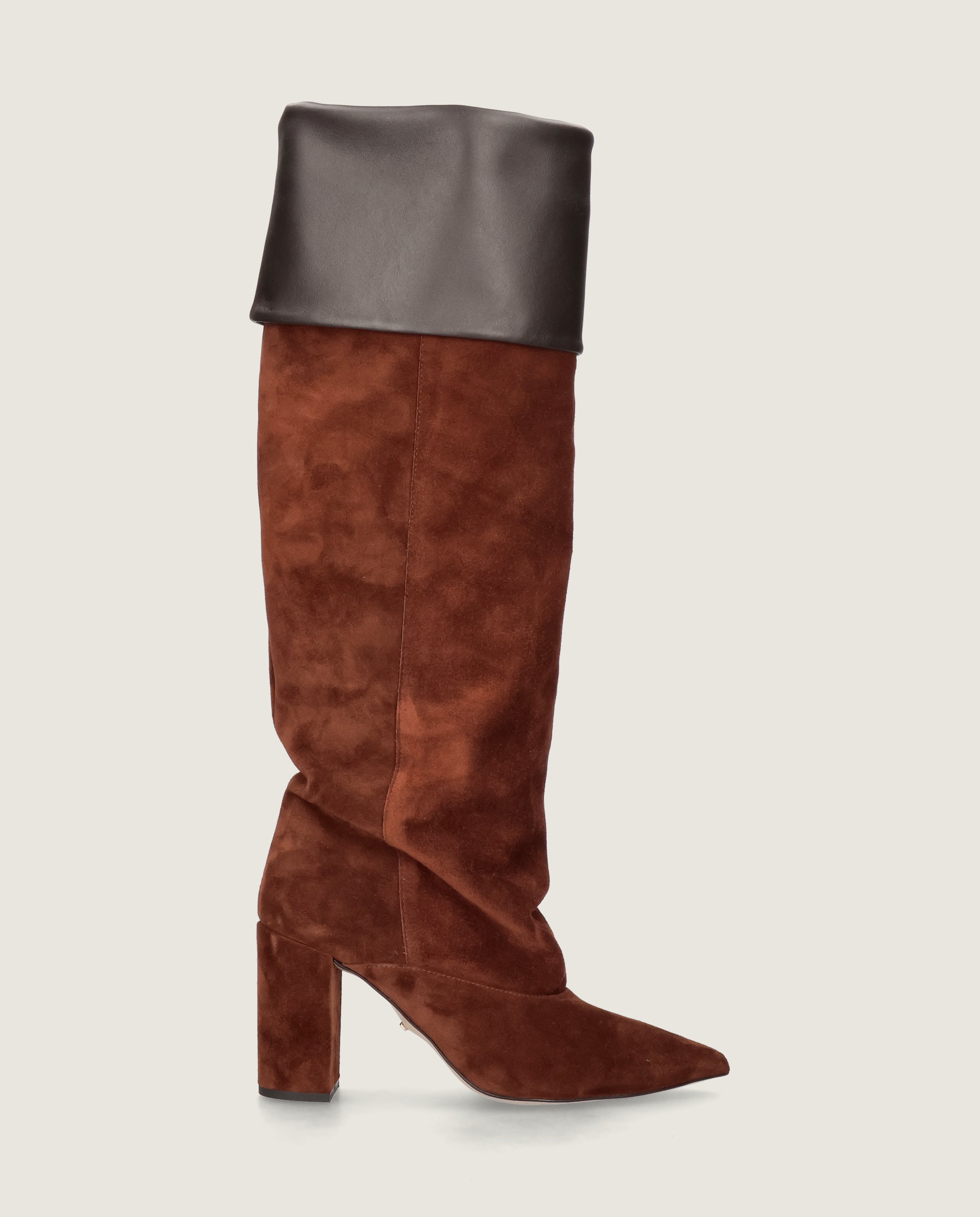 Botas Alya Marrones Ante