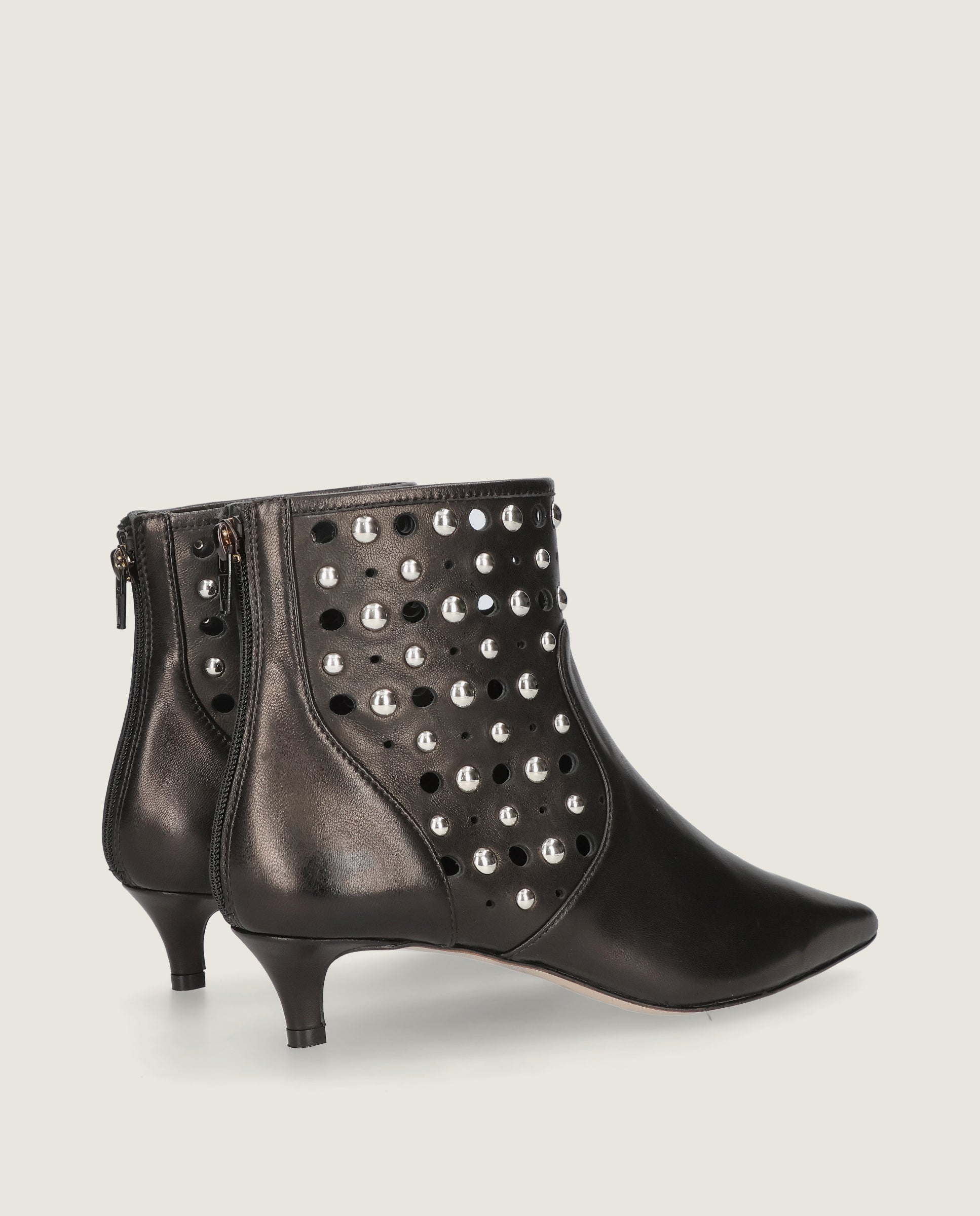 Botines Marine Negros Piel