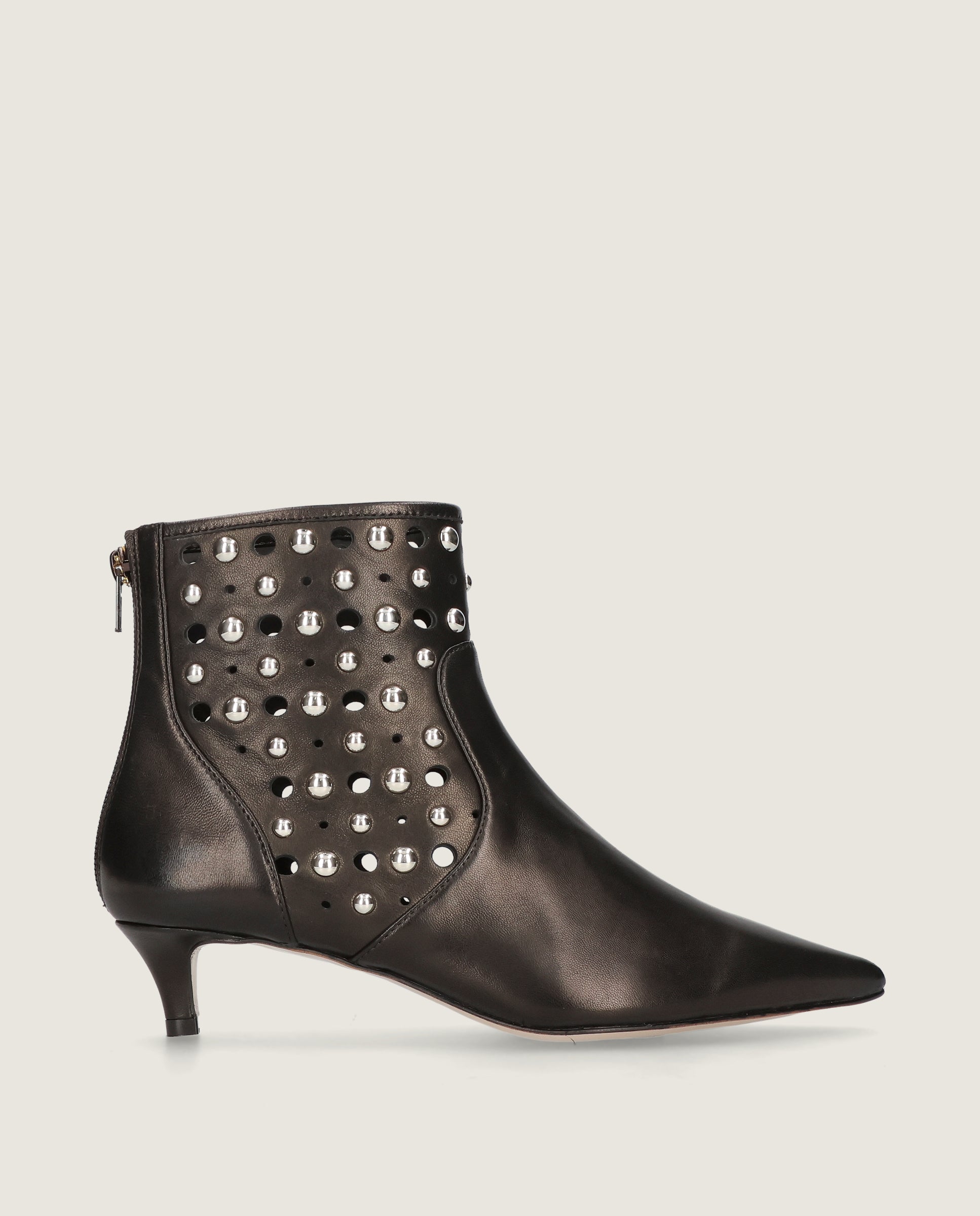 Botines Marine Negros Piel