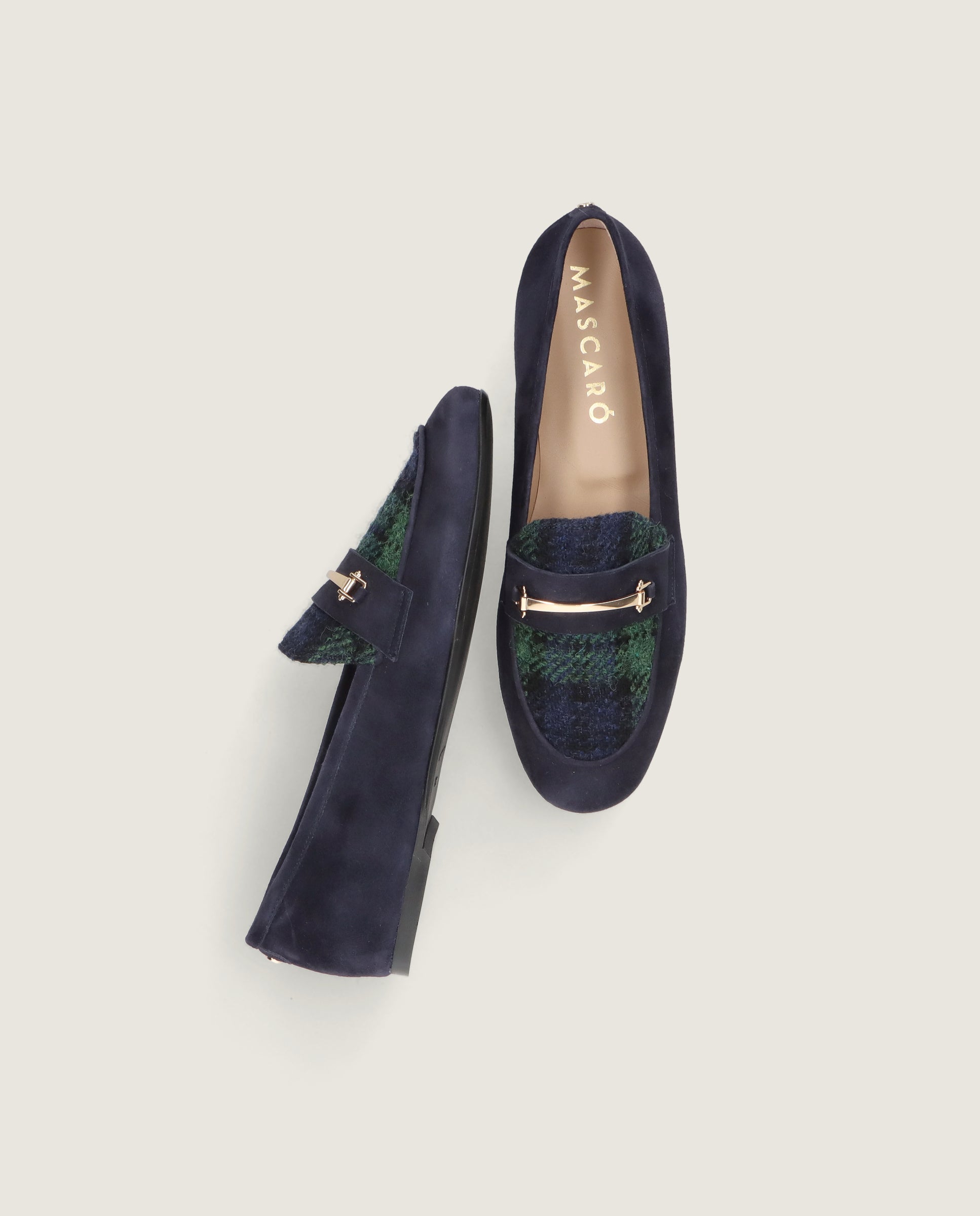 Loafers Faye Azules Tejidos