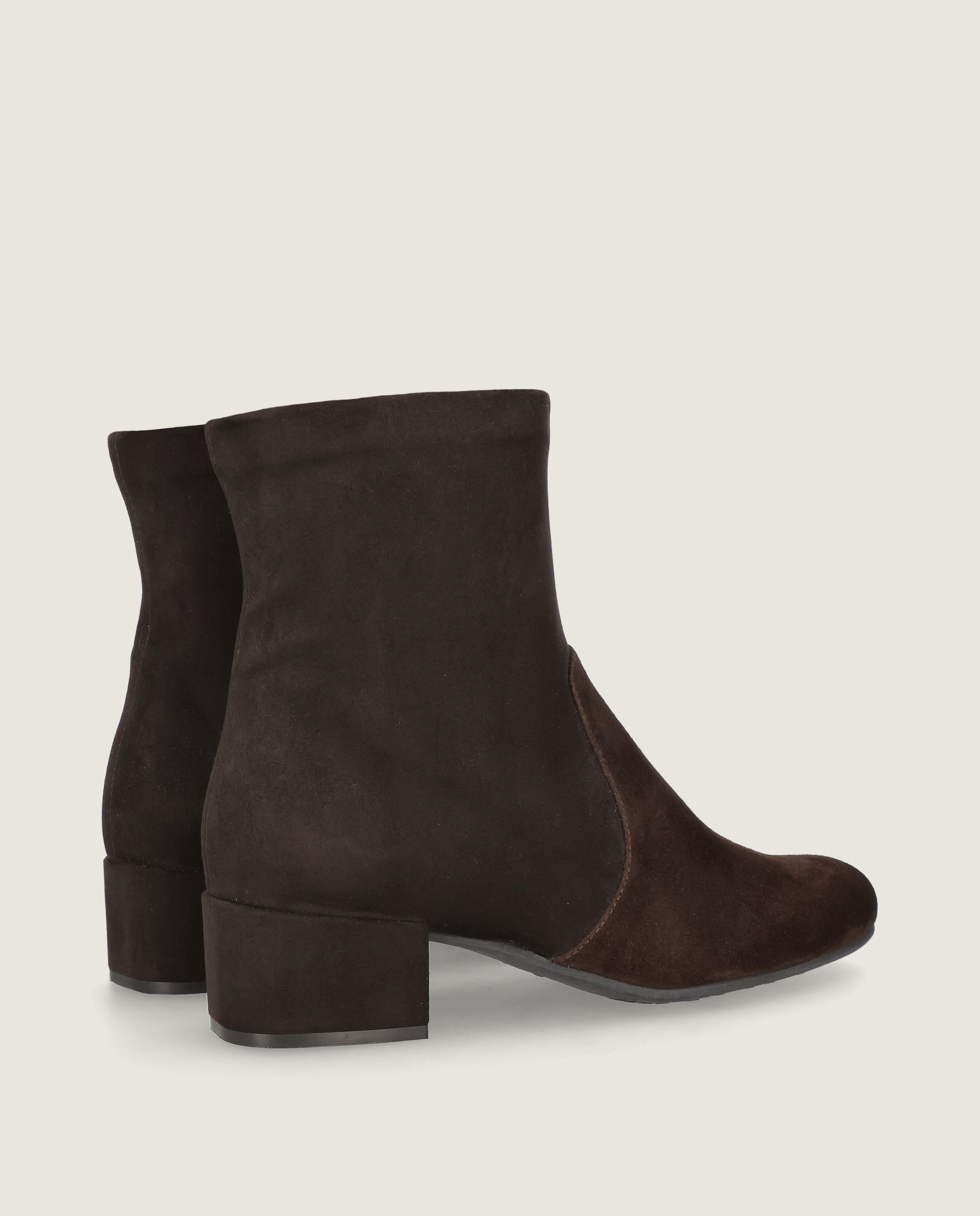 Botines Milan Marrones Tejidos
