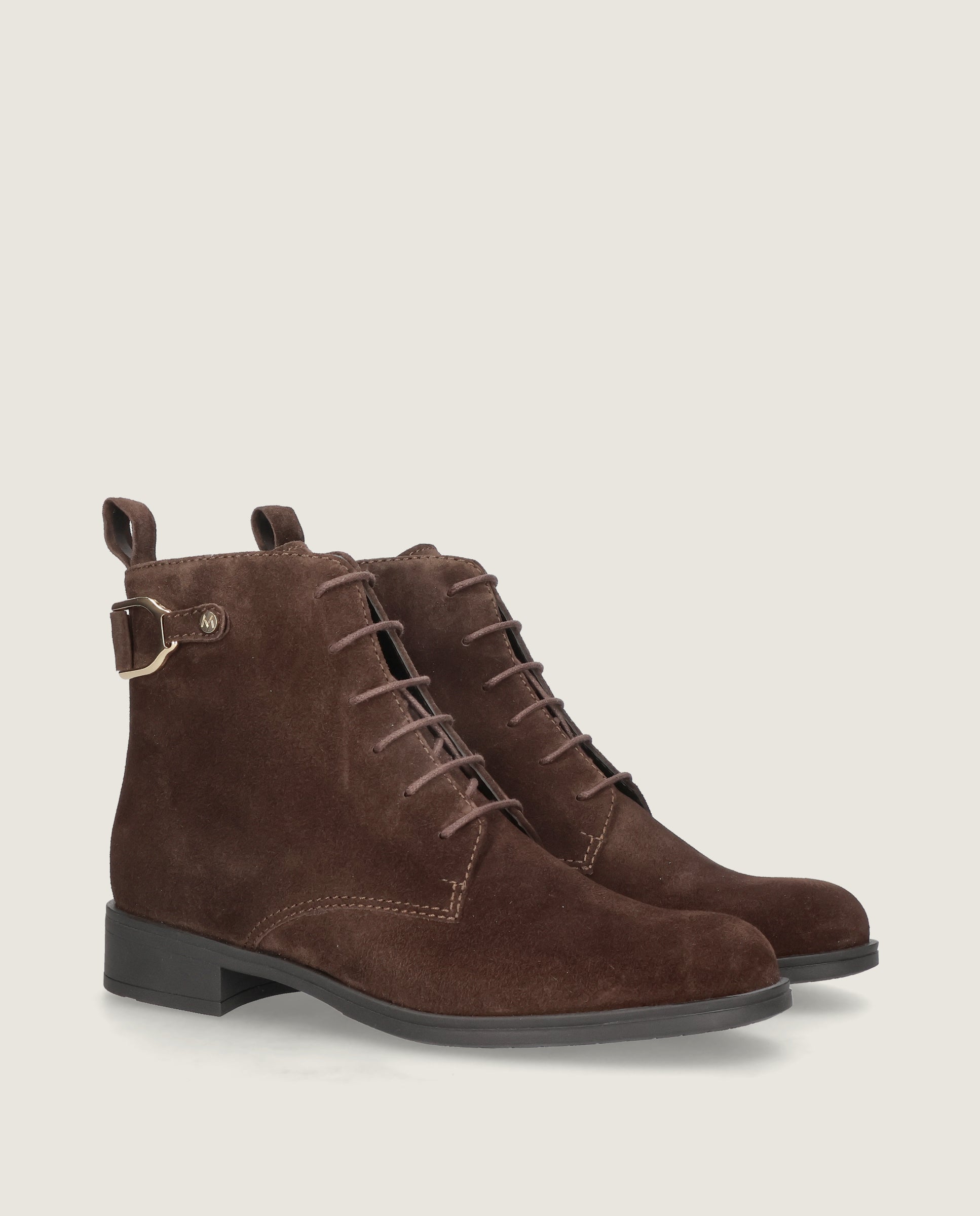 Botines Napoli Marrones Ante
