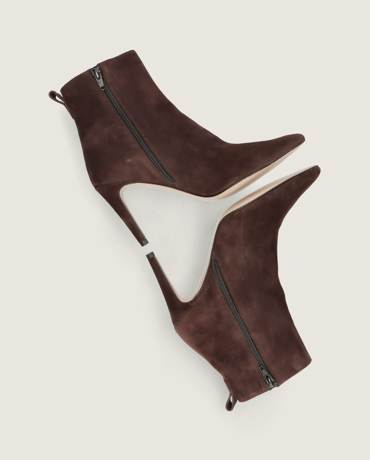 Botines Alya Marrones Ante