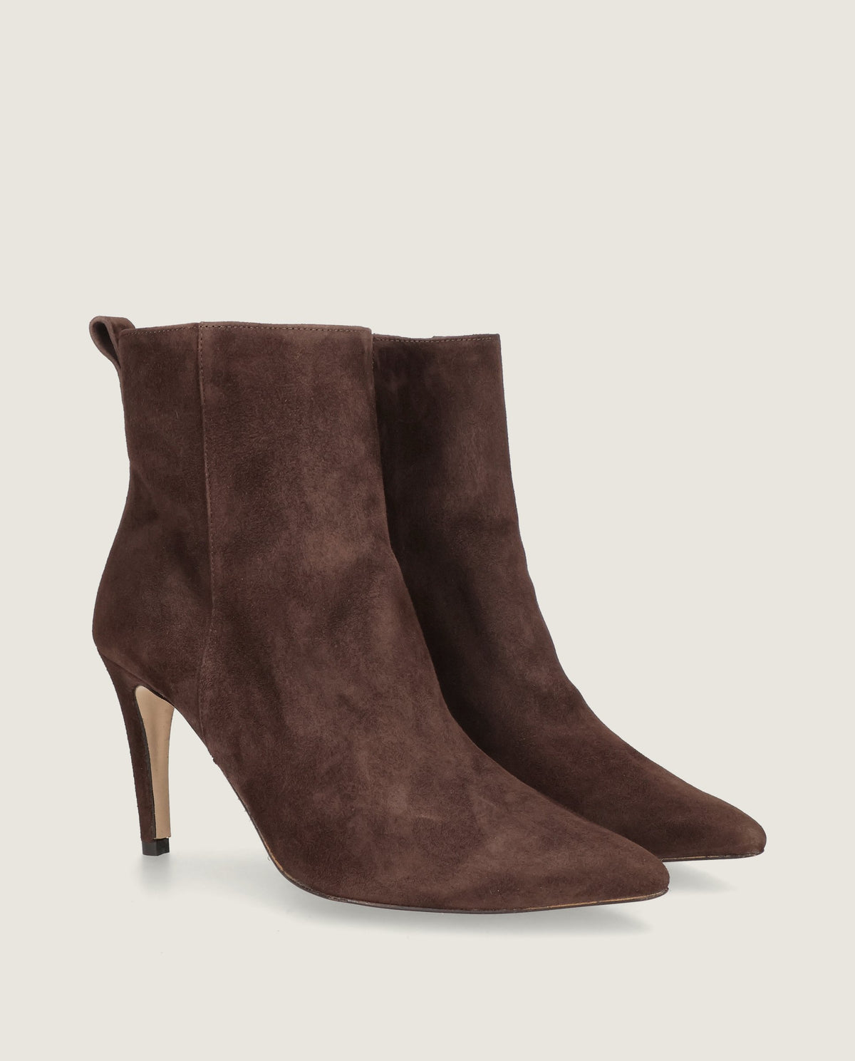 Botines Alya Marrones Ante