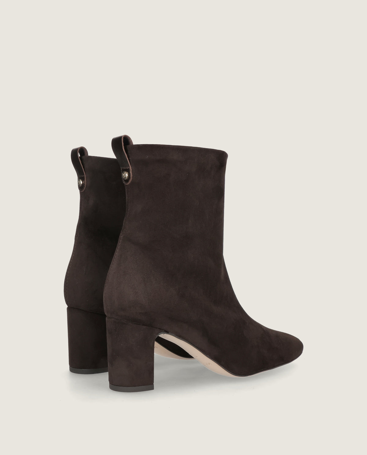 Botines Jolie Marrones Tejidos