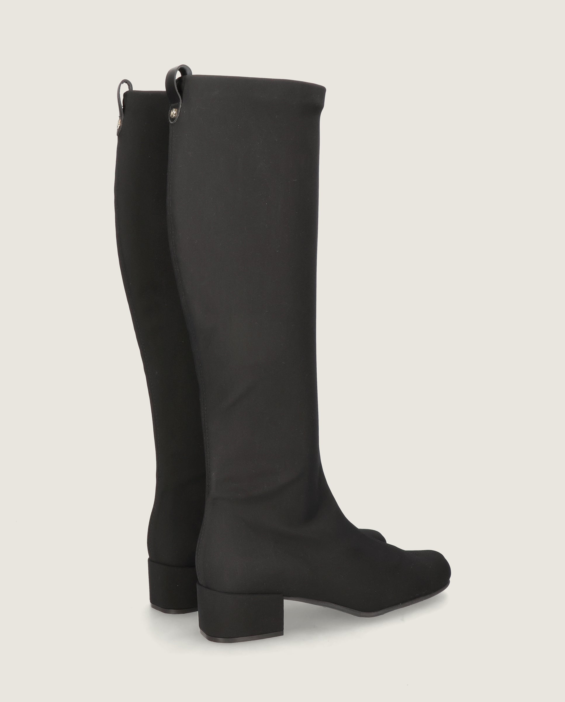 Botas Milan Negros Tejidos