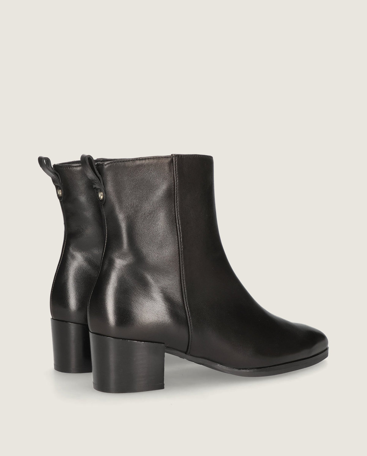 Botines Sharon Negros Piel