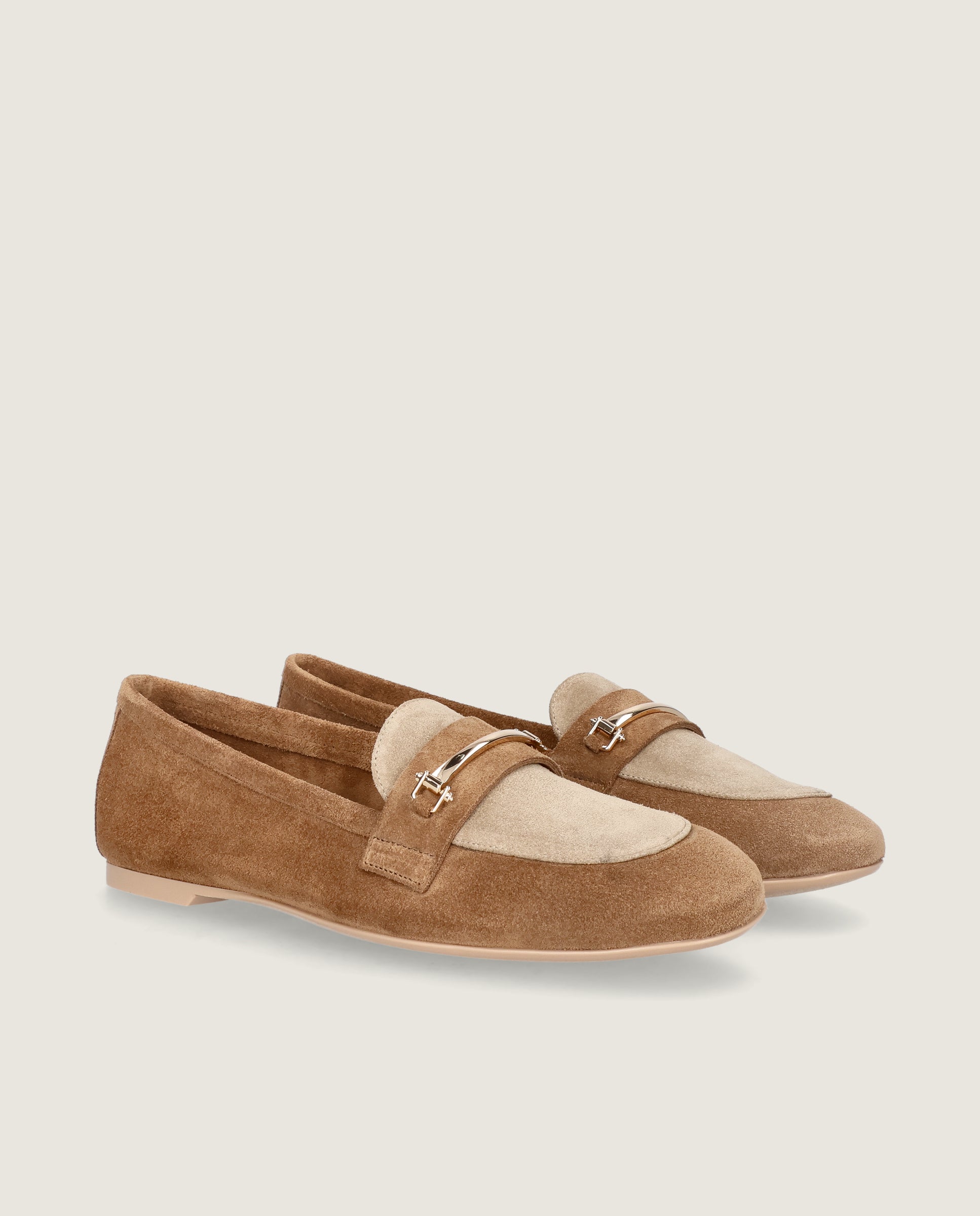 Loafers Faye Marrones Ante