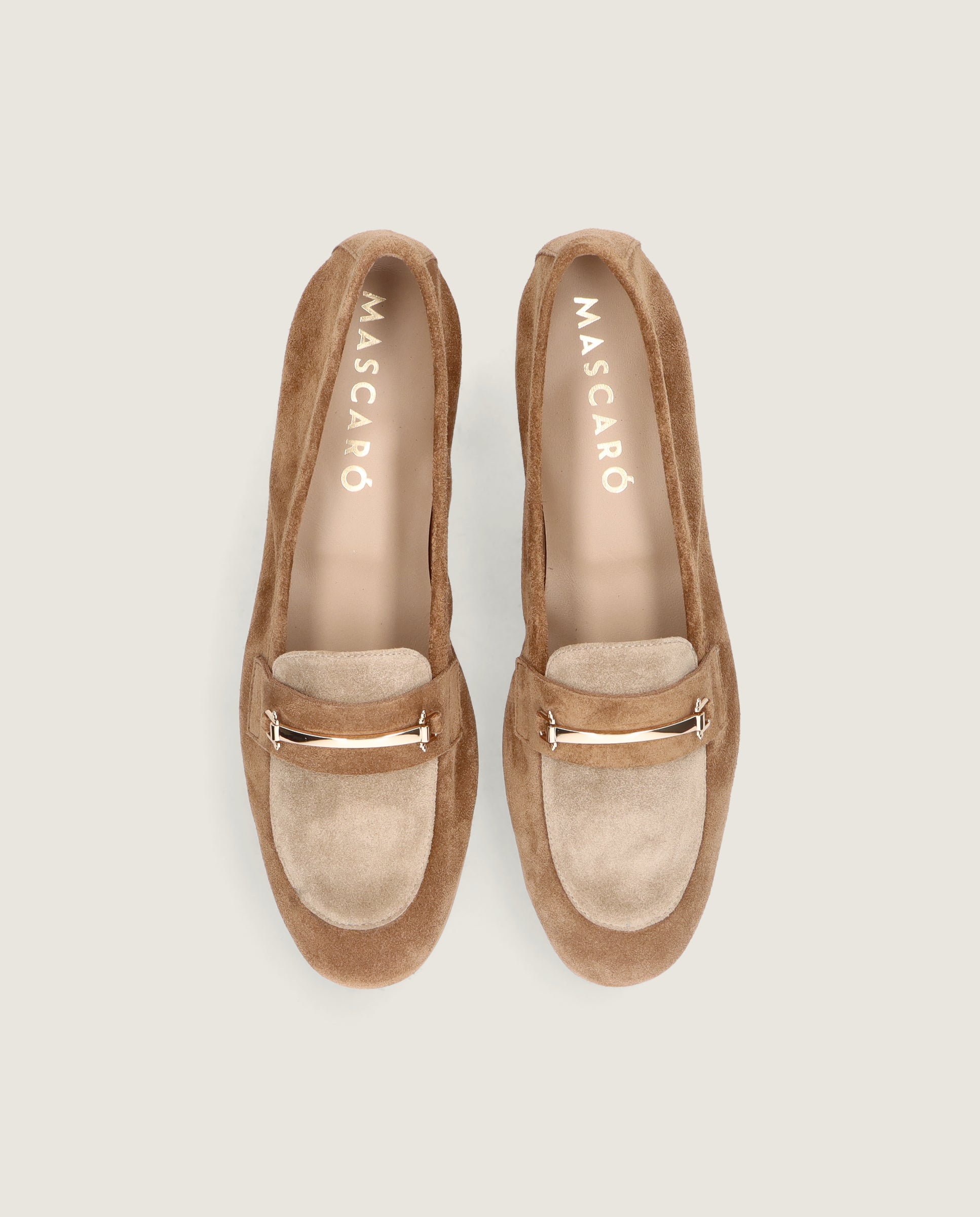 Loafers Faye Marrones Ante
