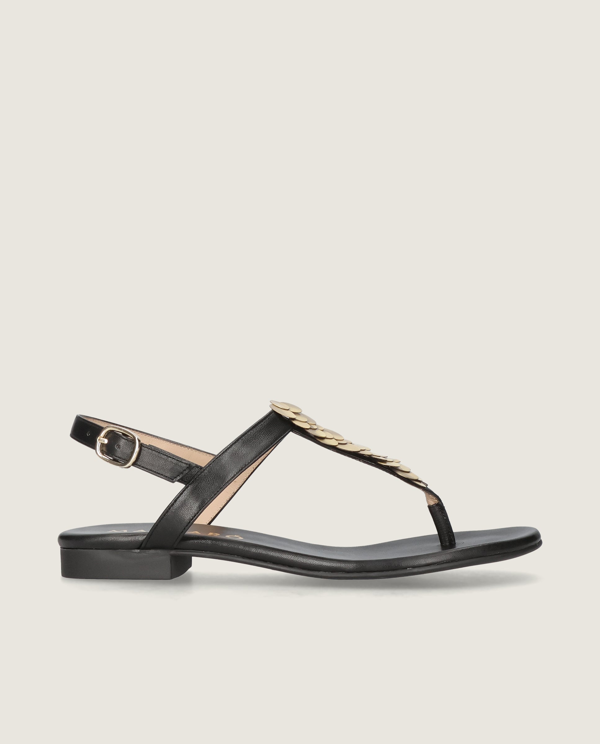 Sandalias Lygia Negros Piel