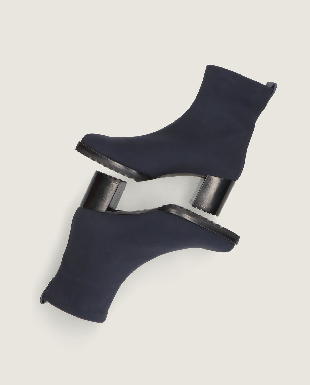 Bottines Cindy bleues tissées