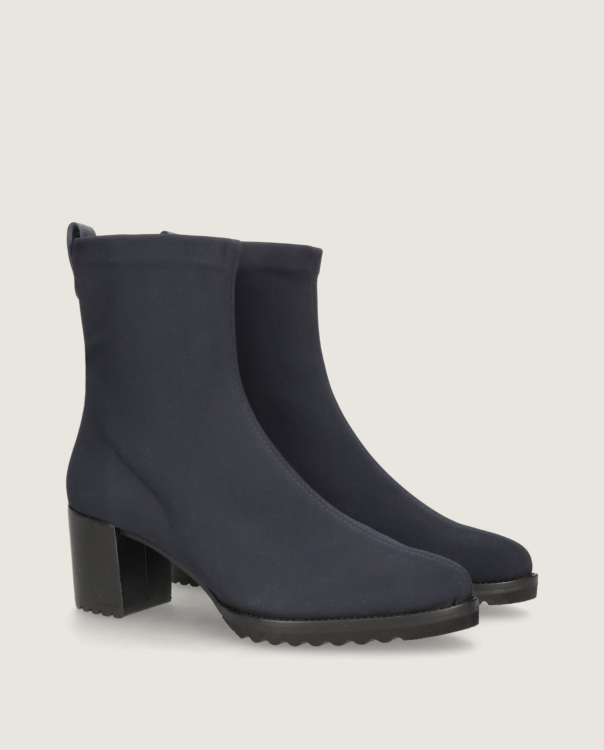 Bottines Cindy bleues tissées