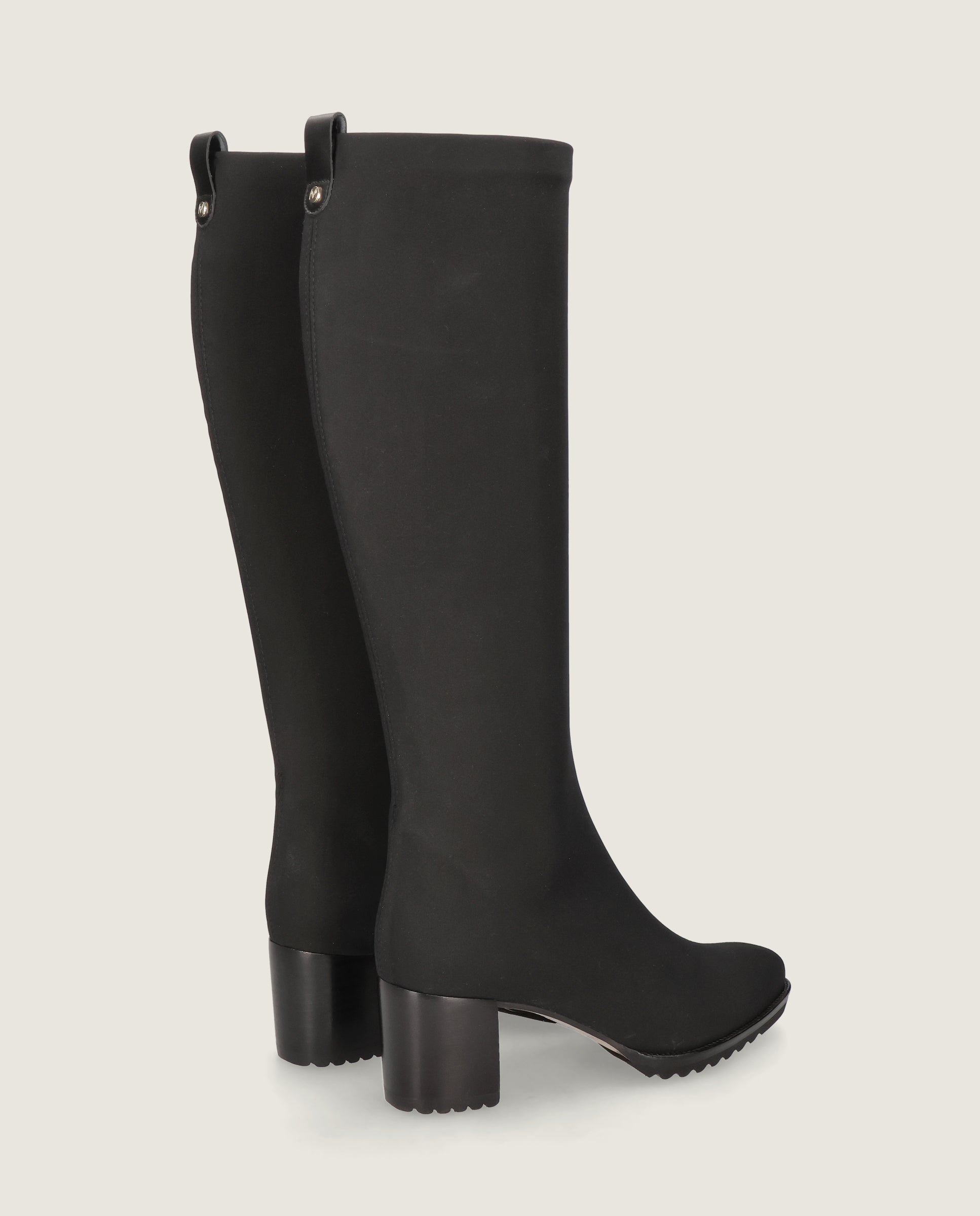 Botas Cindy Negros Tejidos