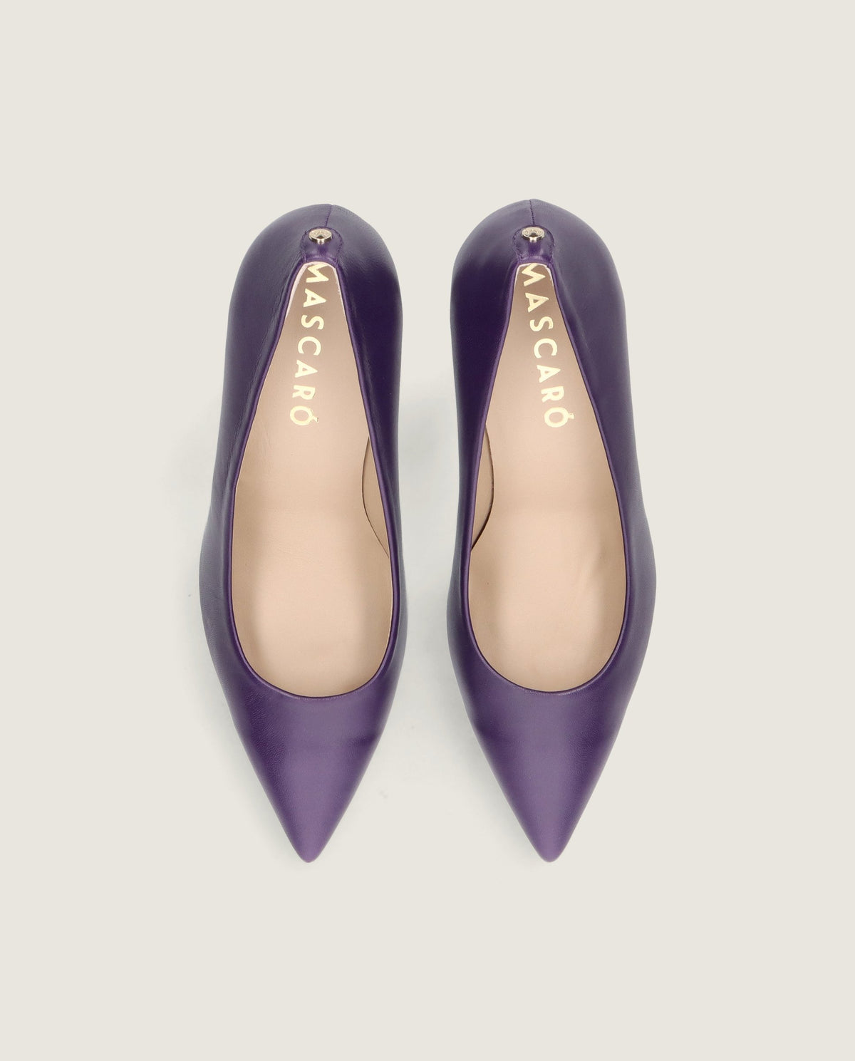 Alya pump in lilafarbenem Leder