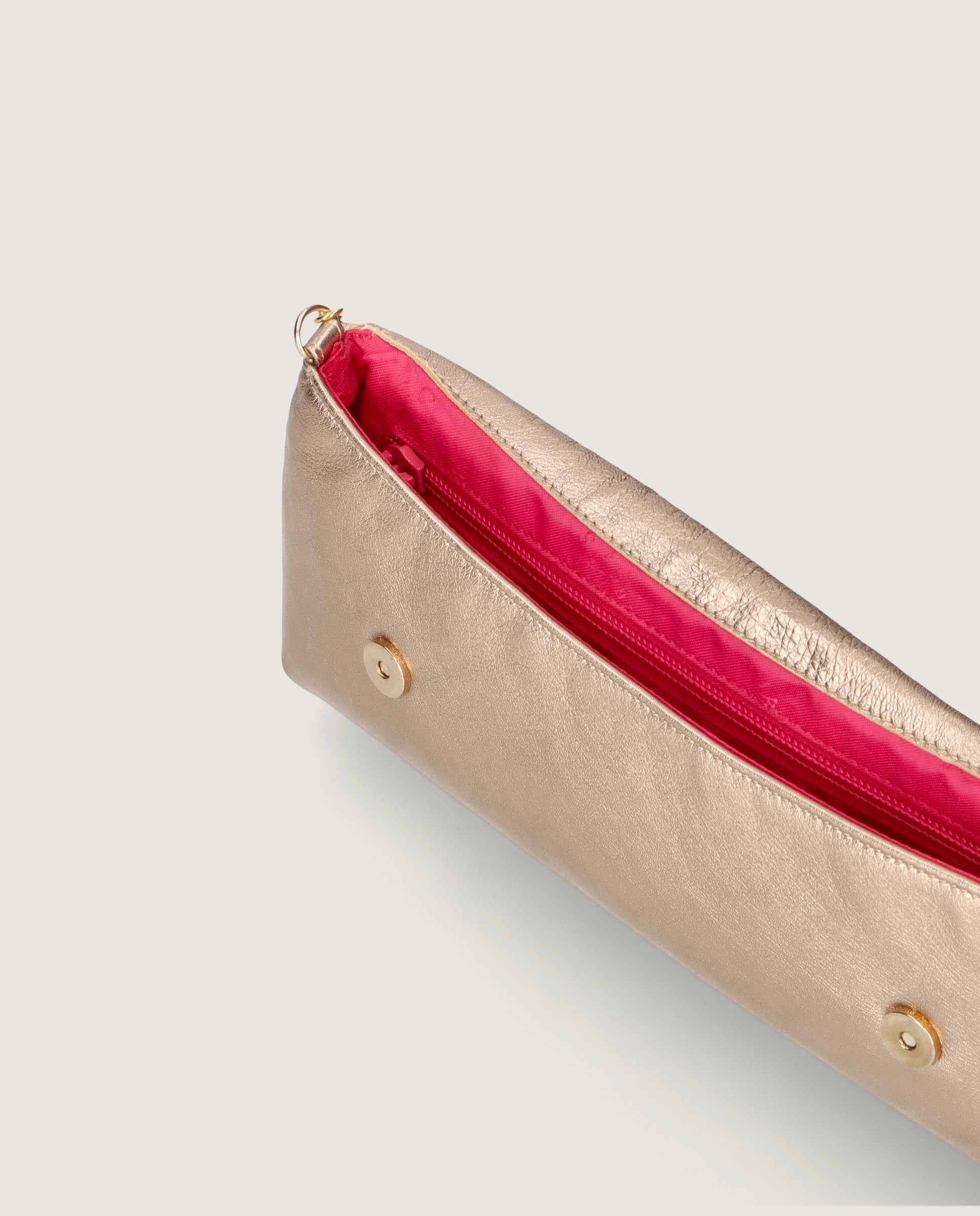 Bolsos Bags Dorados Pieles Metalizadas