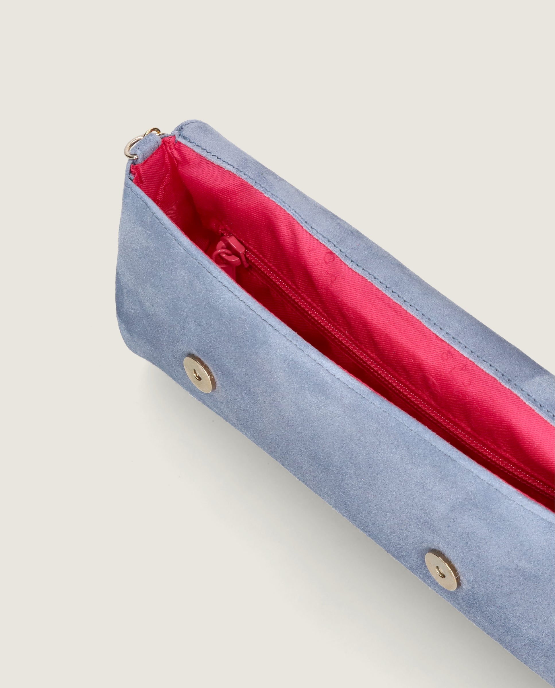 Bolsos Bags Azules Ante