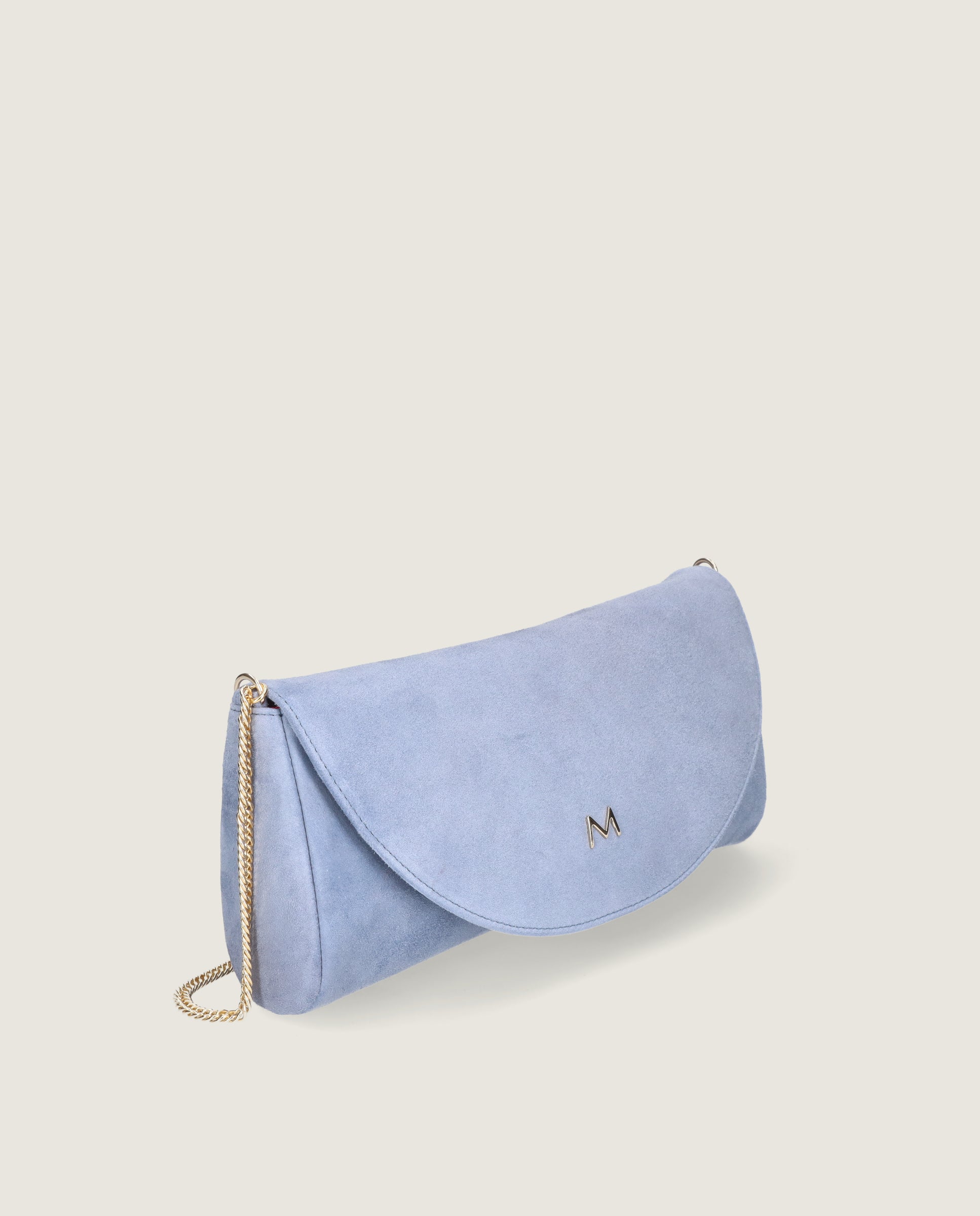 Bolsos Bags Azules Ante