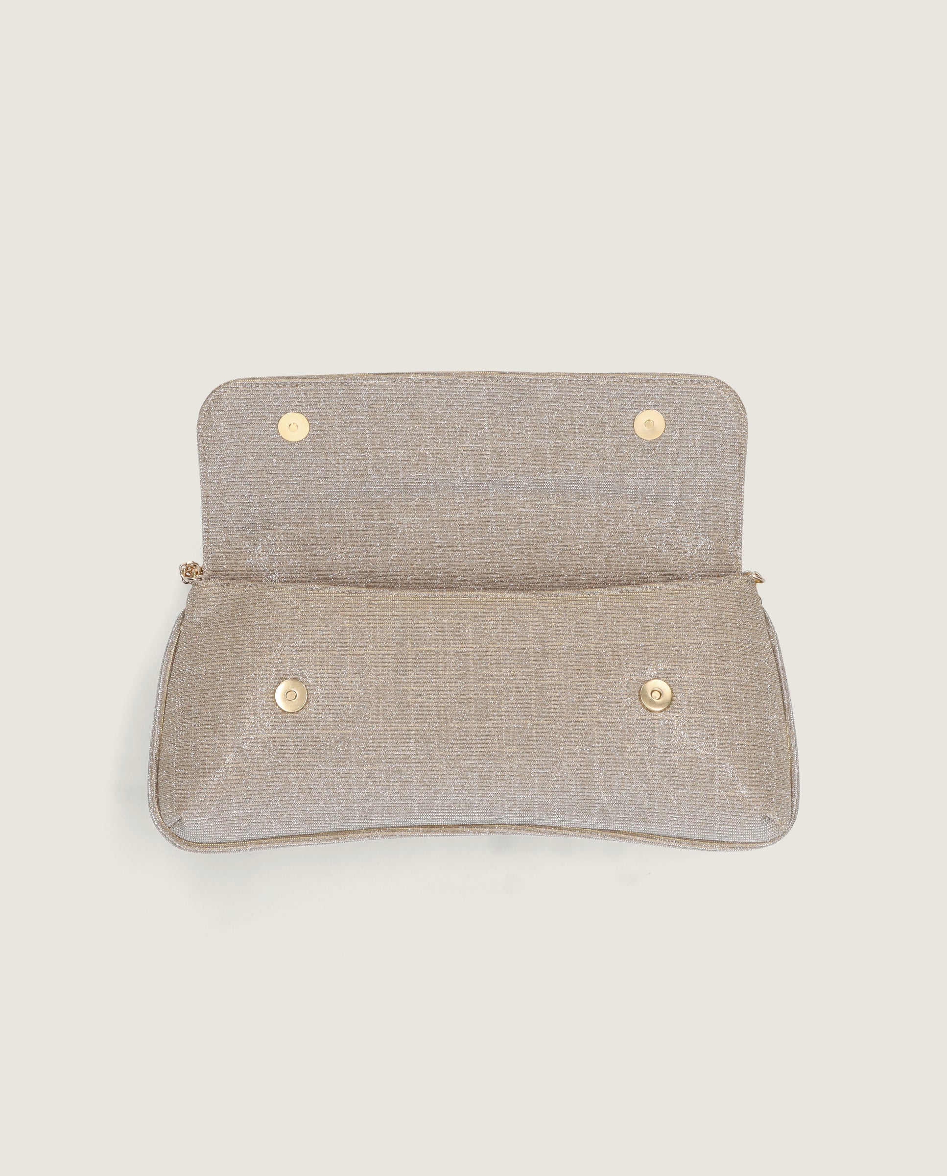 Bolsos Bags Plateados Tejidos