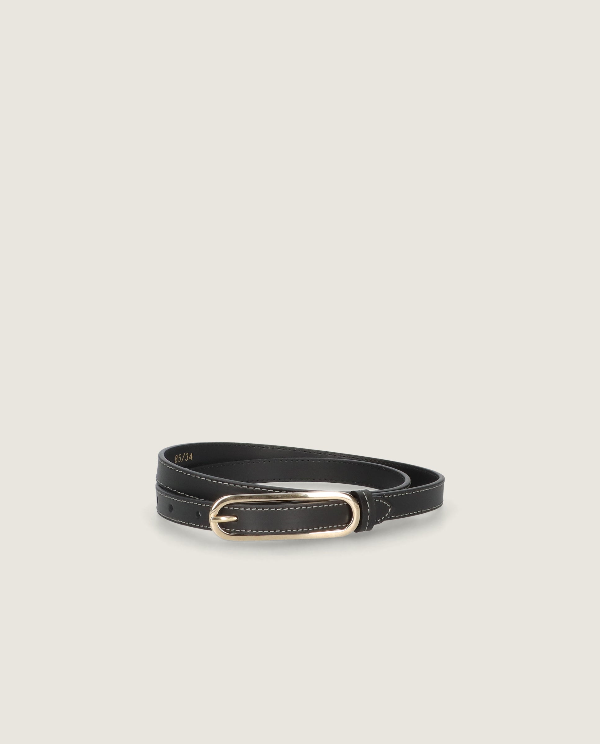 Imagen de Cinturones Belt Negros Piel por Mascaro