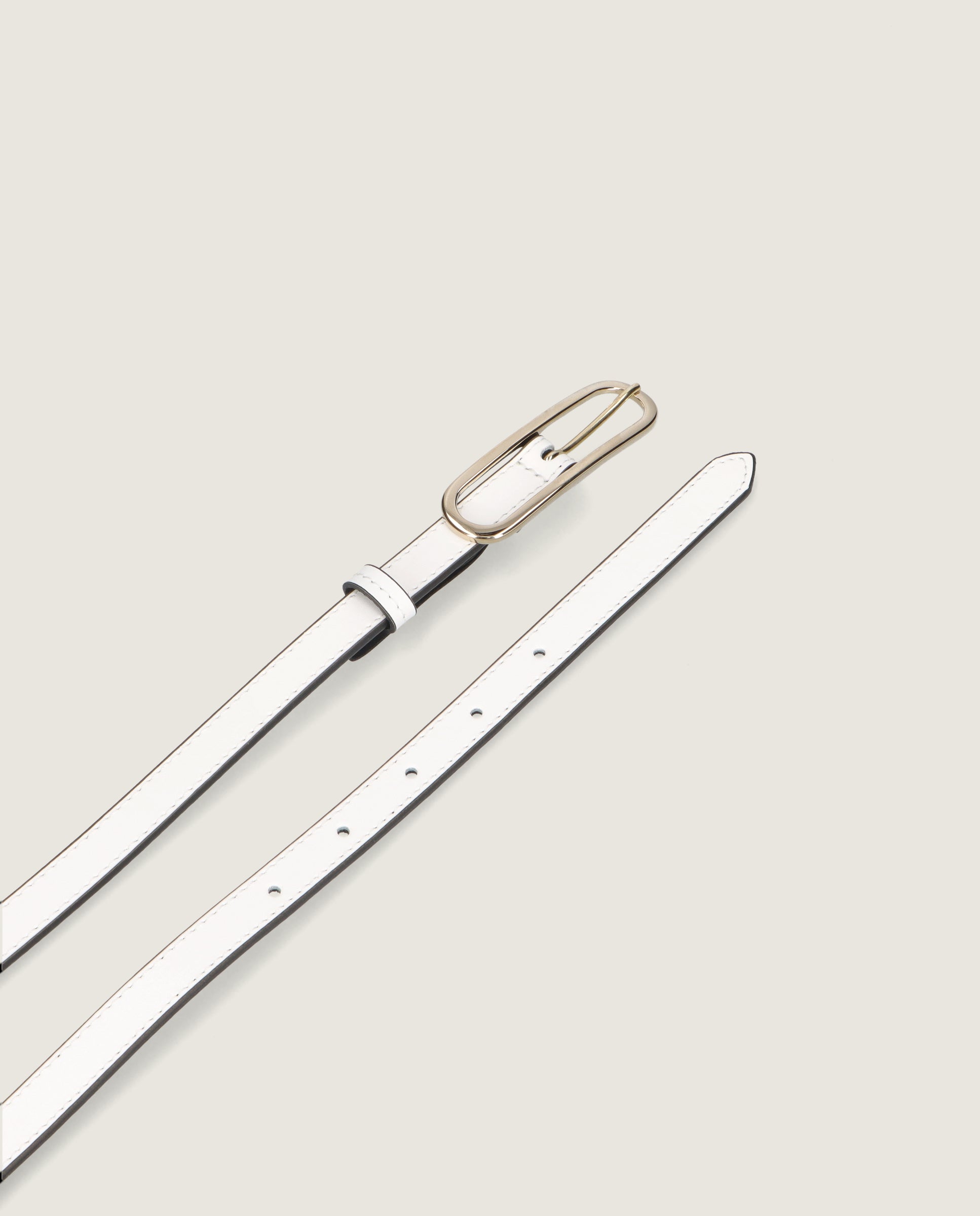 Cinturones Belt Blancos Piel