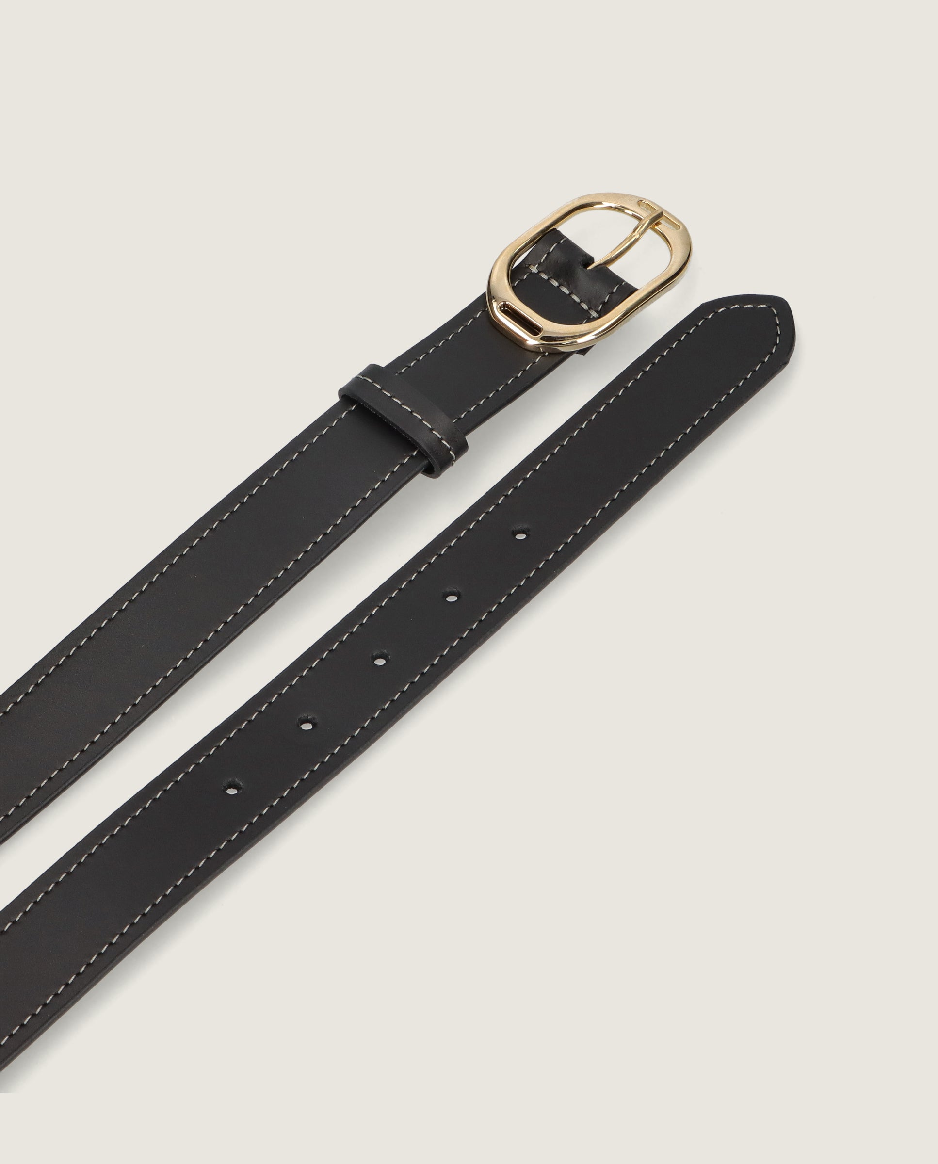Cinturones Belt Negros Piel