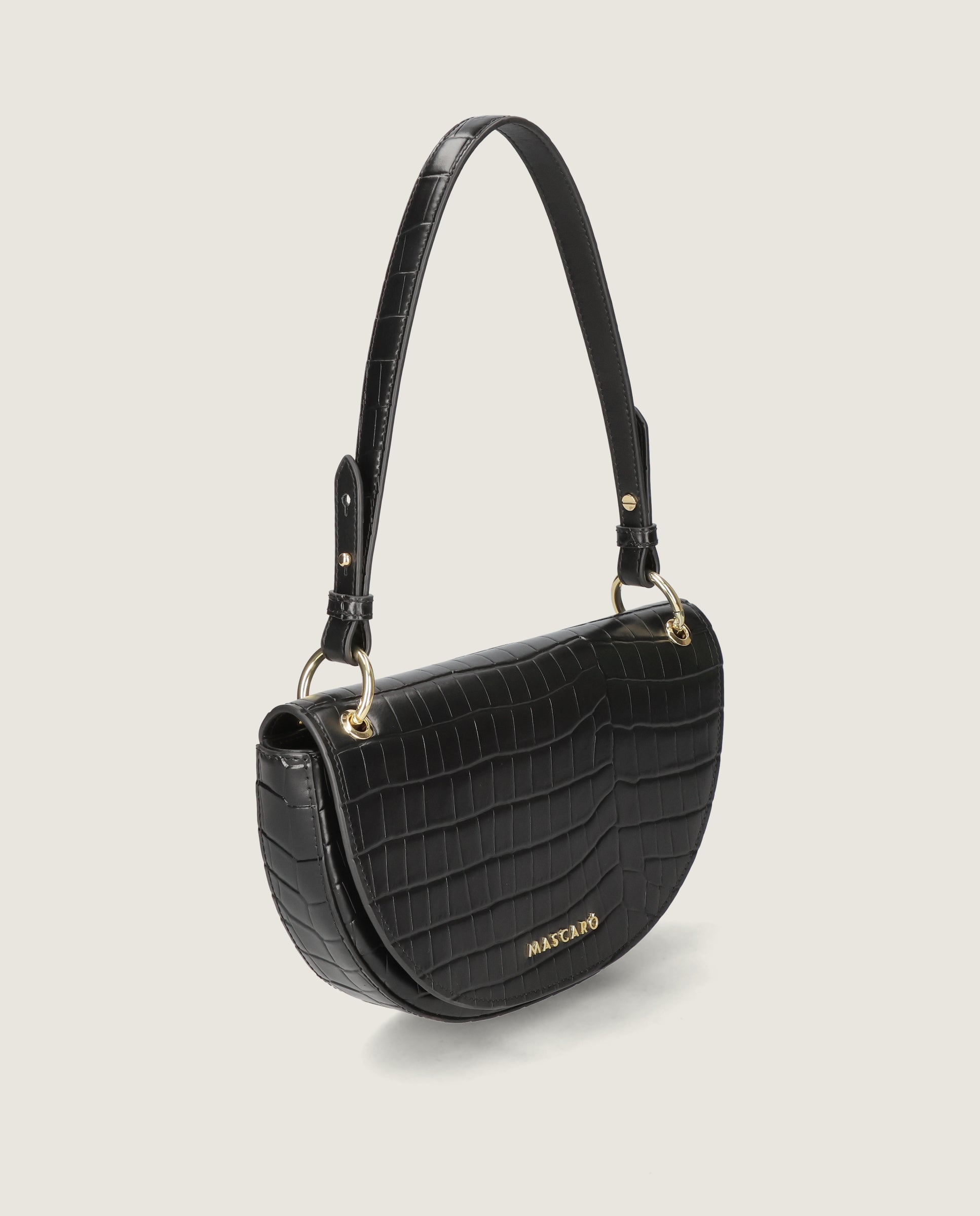 Malas Bolsas Pretas Peles estampadas