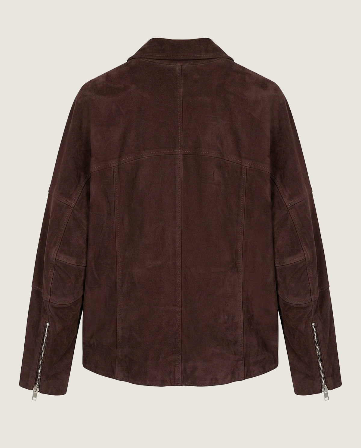 Vista alternativa de Chaqueta piel burdeos por Mascaro