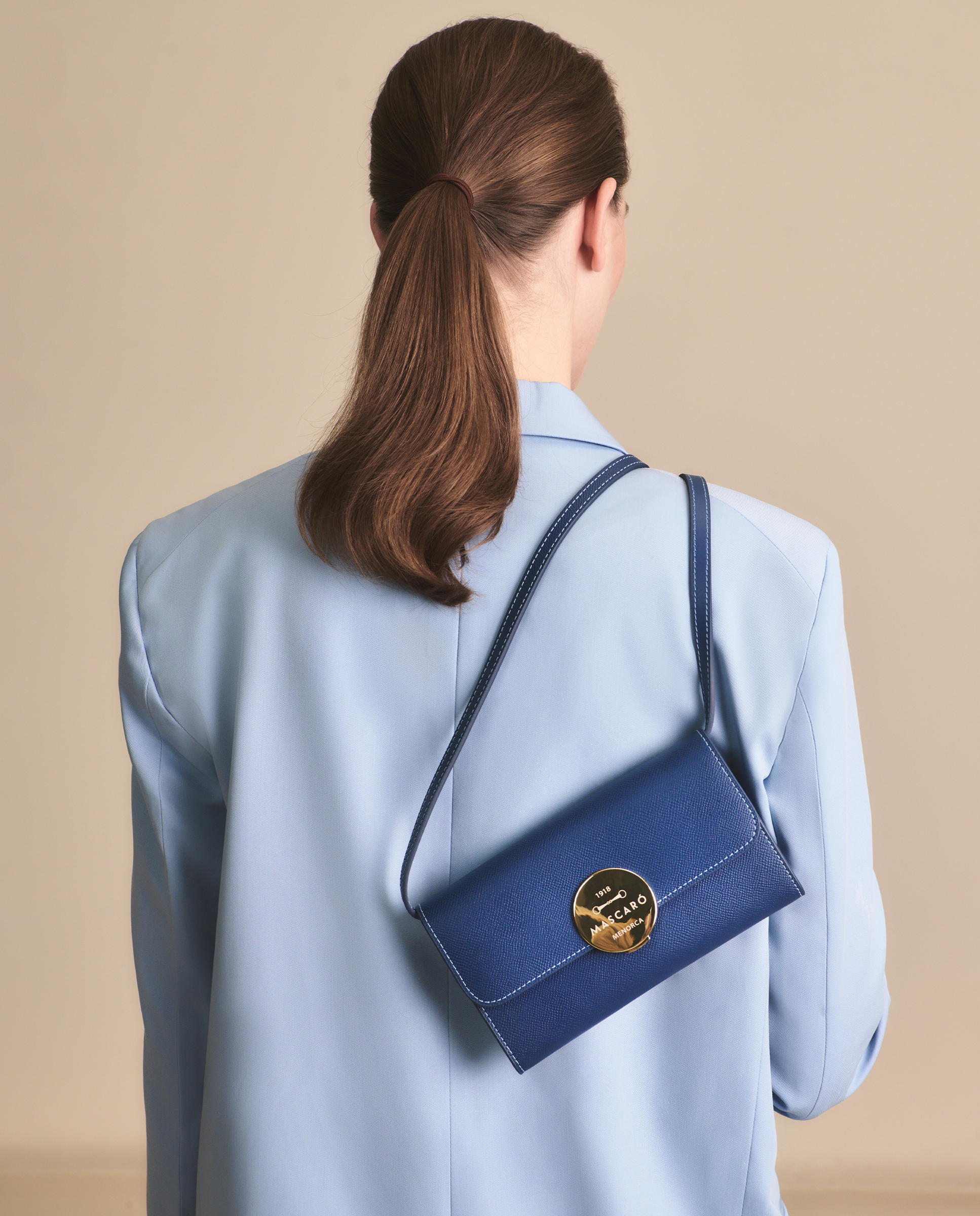 Bolsos Bags Azules Piel