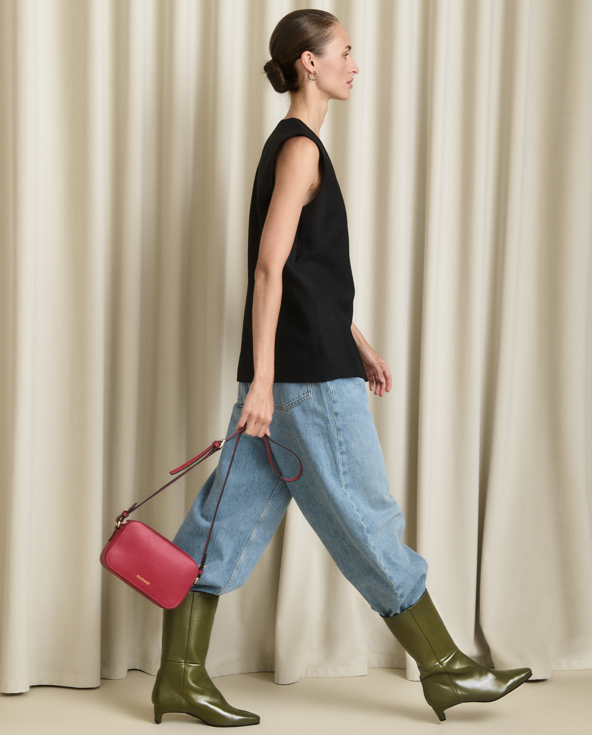 Bolsos Bags Rojos Piel